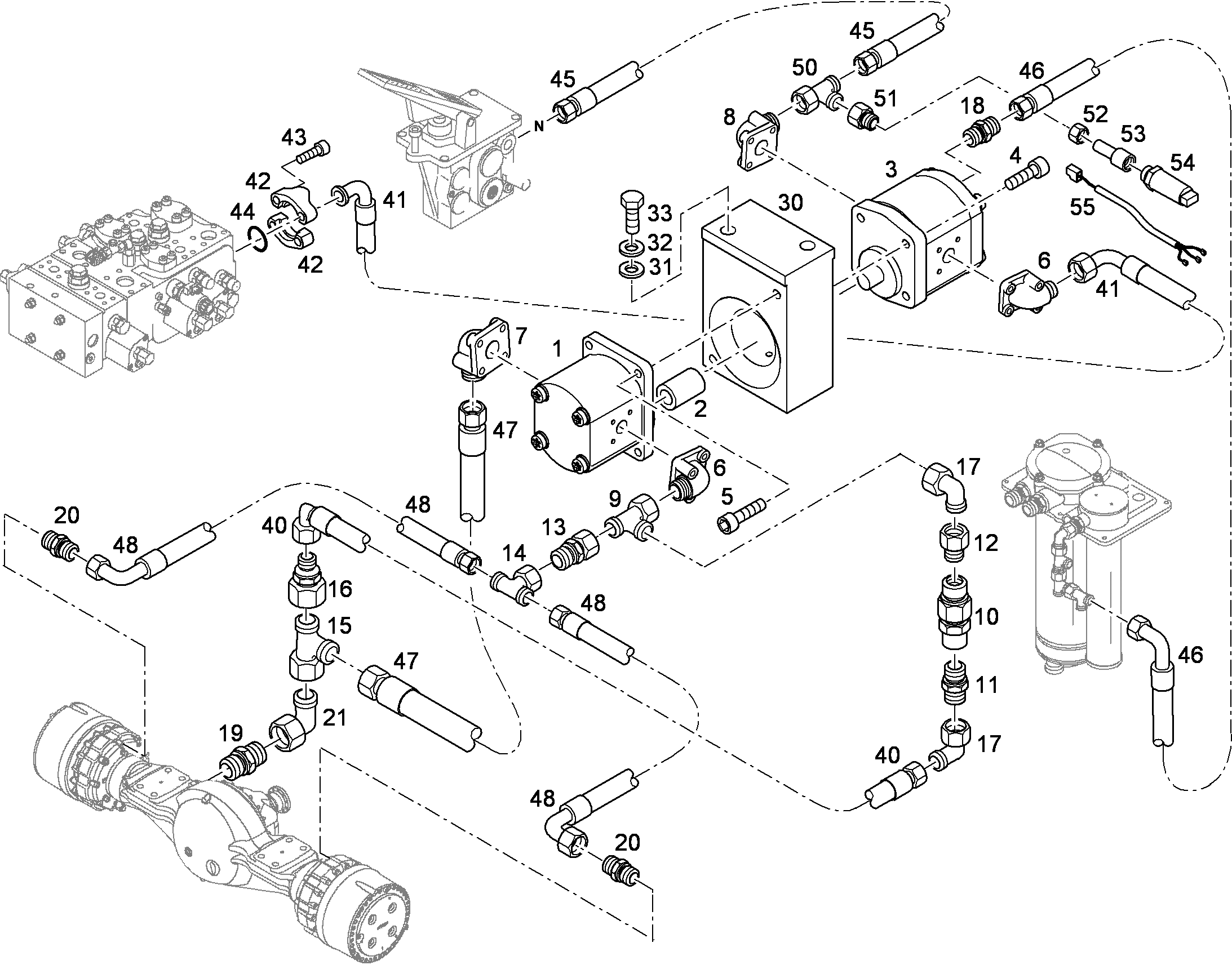 СОЕДИНЕНИЕ РЕЗЬБОВОЕ RED 15/12L 7367745 LIEBHERR