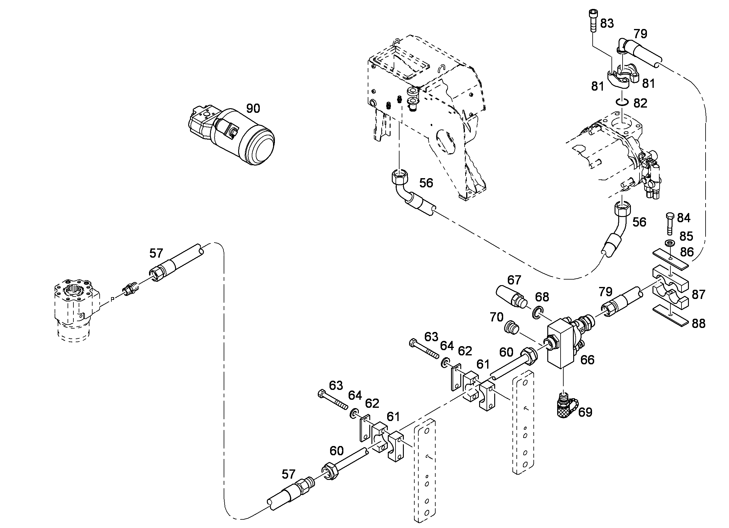 КАБЕЛЬ 9069367 LIEBHERR