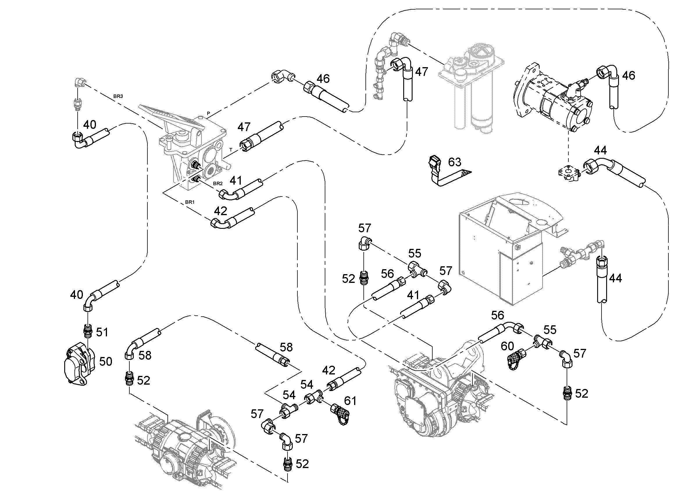 ШЛАНГ 16X2000 10101388 LIEBHERR