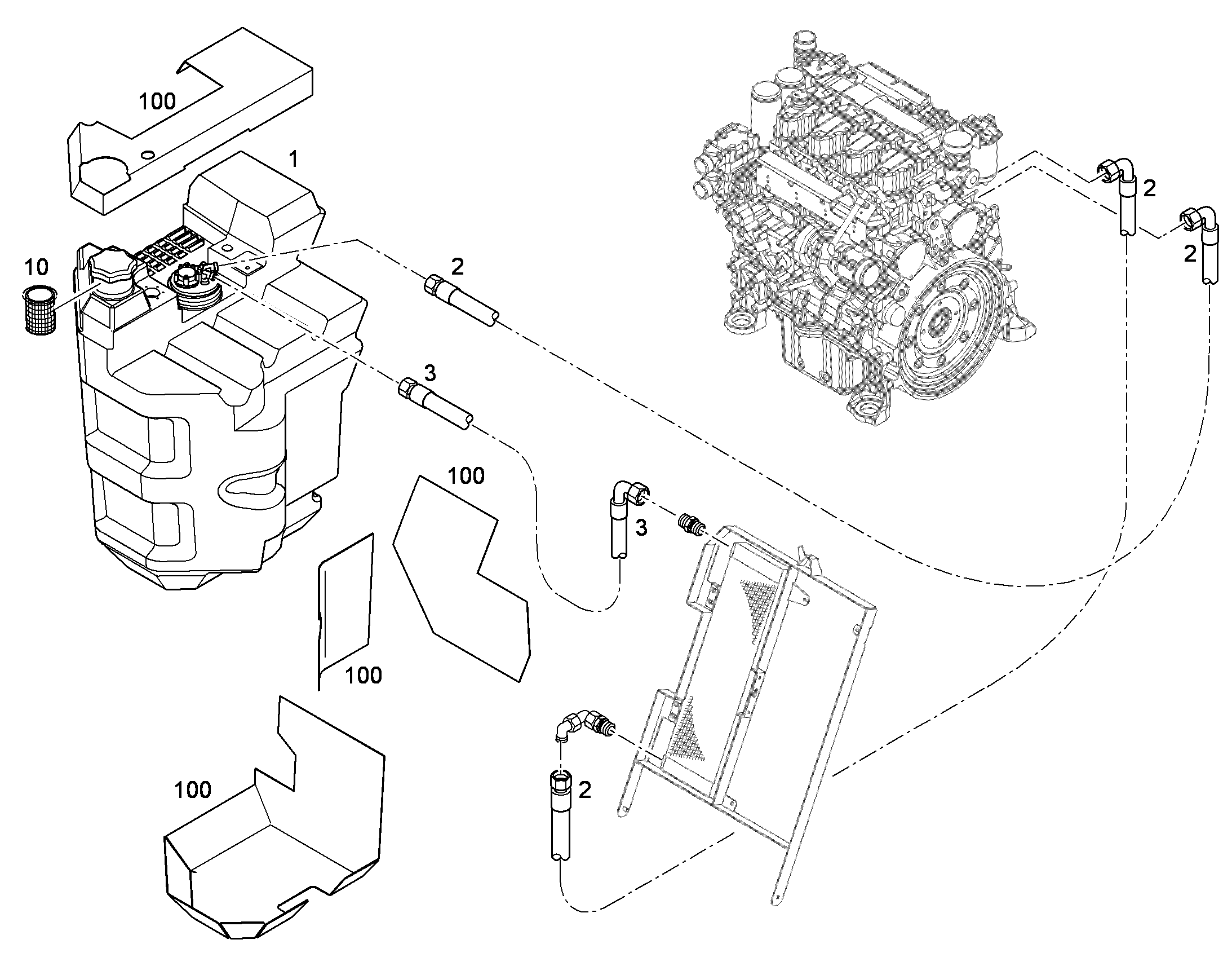 ПЛАСТИКОВАЯ ОБШИВКА 8925286 LIEBHERR