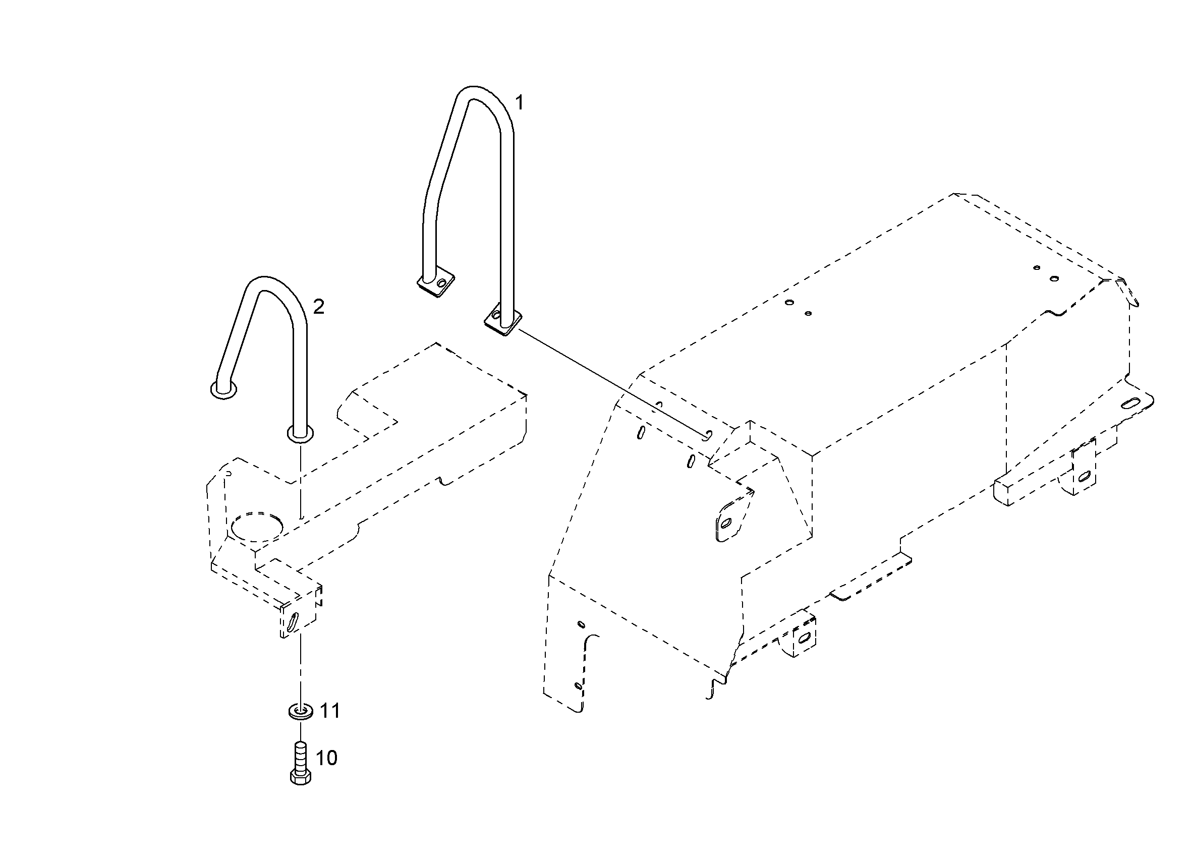 ПЕРИЛА 8924325 LIEBHERR