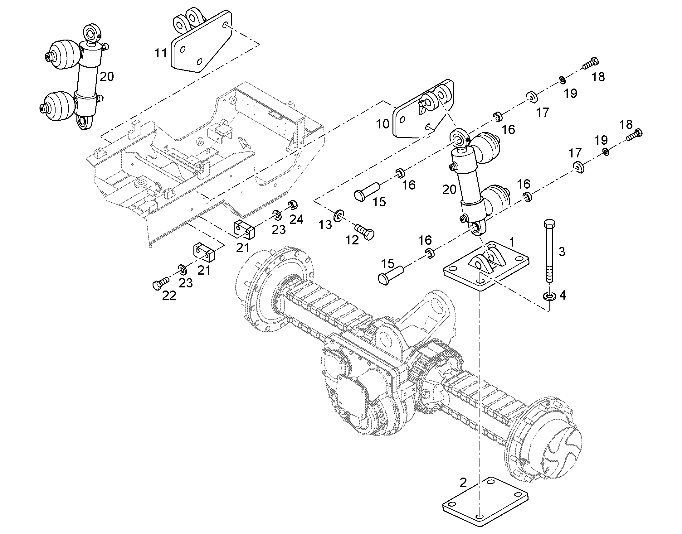 ПОДЛОКОТНИК, ЛЕВЫЙ 8924419 LIEBHERR