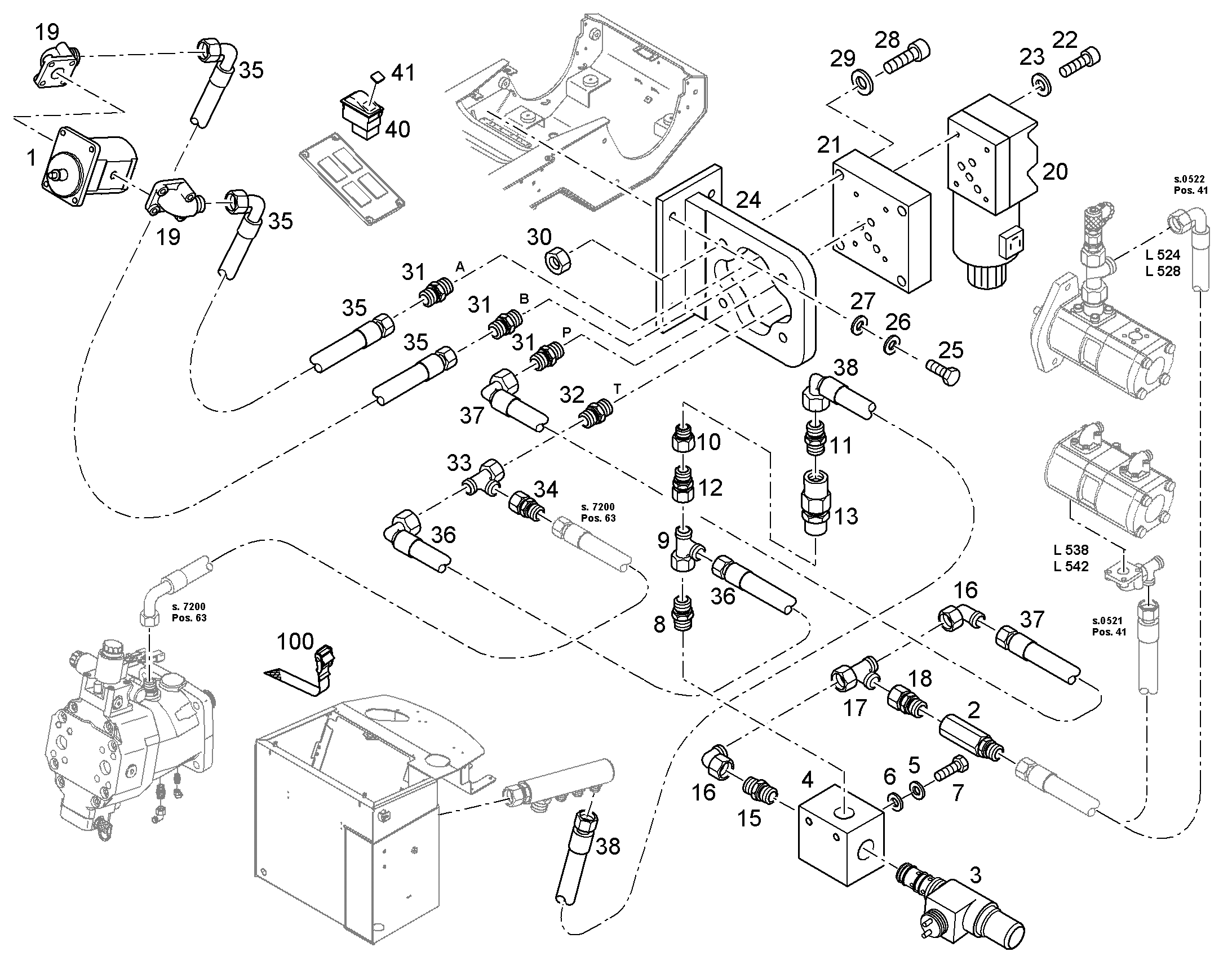 ТУМБЛЕР 7027880 LIEBHERR