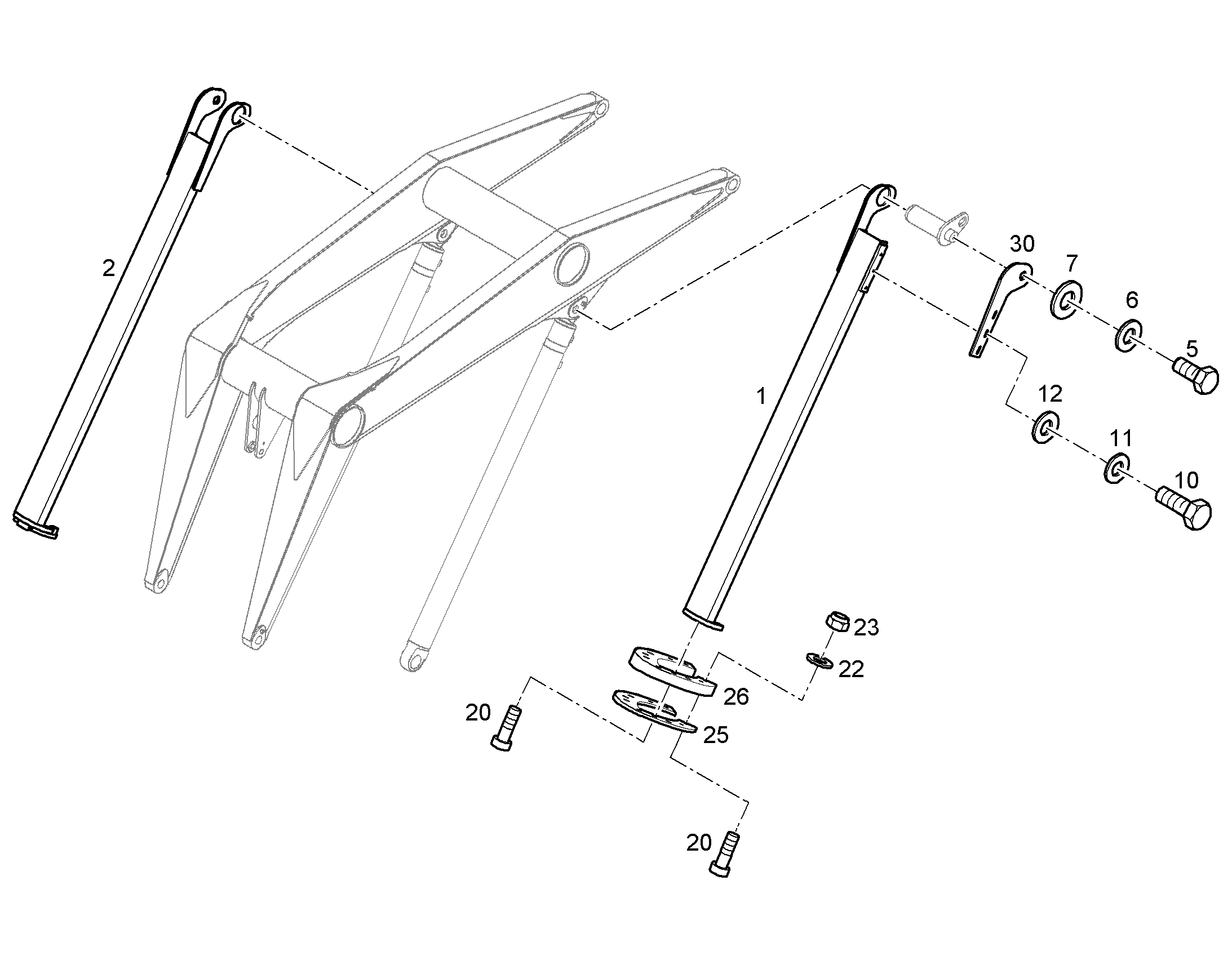 КОЛОДКА 93019308 LIEBHERR