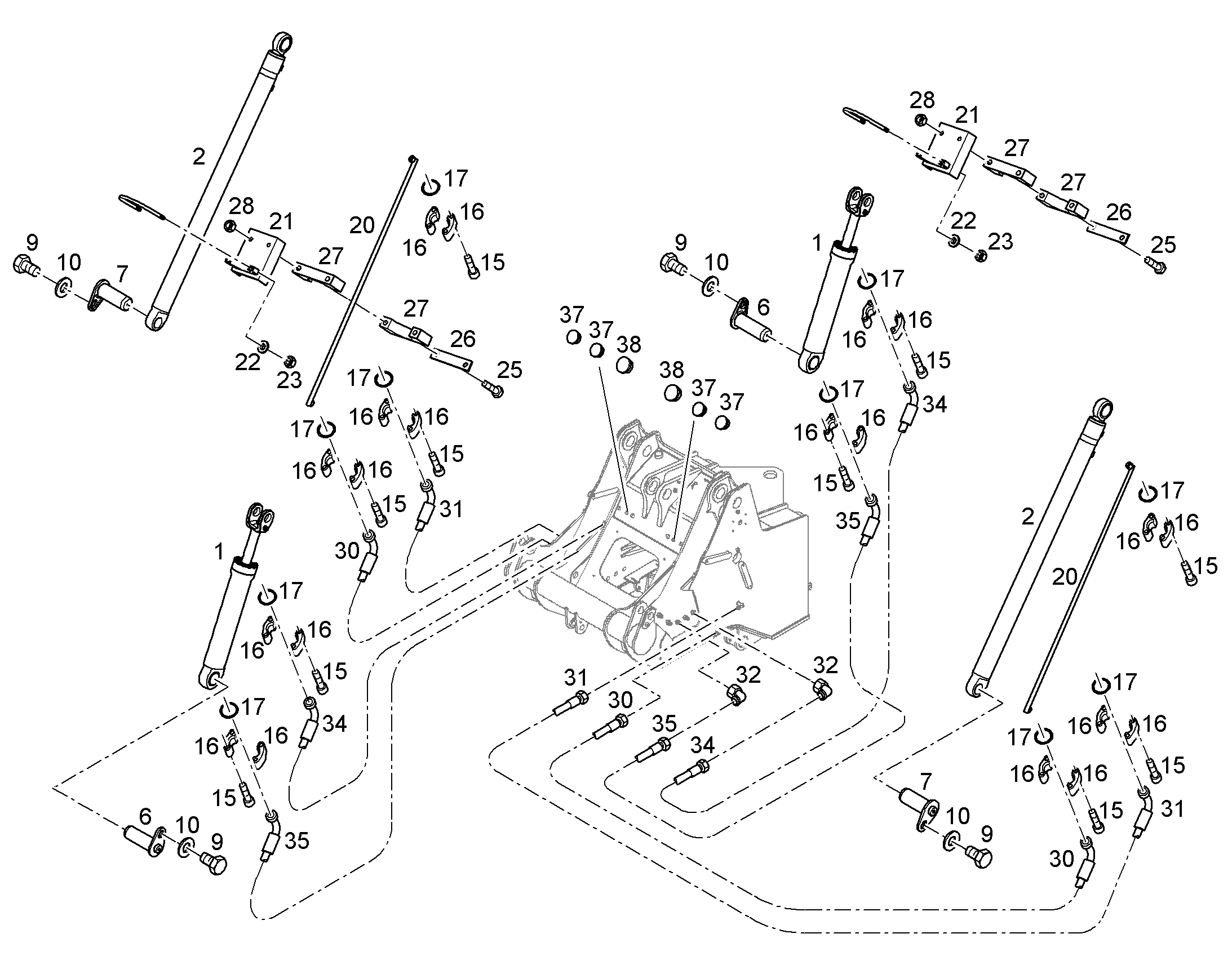 ЗАГЛУШКА GPN 300 F/38,4 NATUR 7370422 LIEBHERR