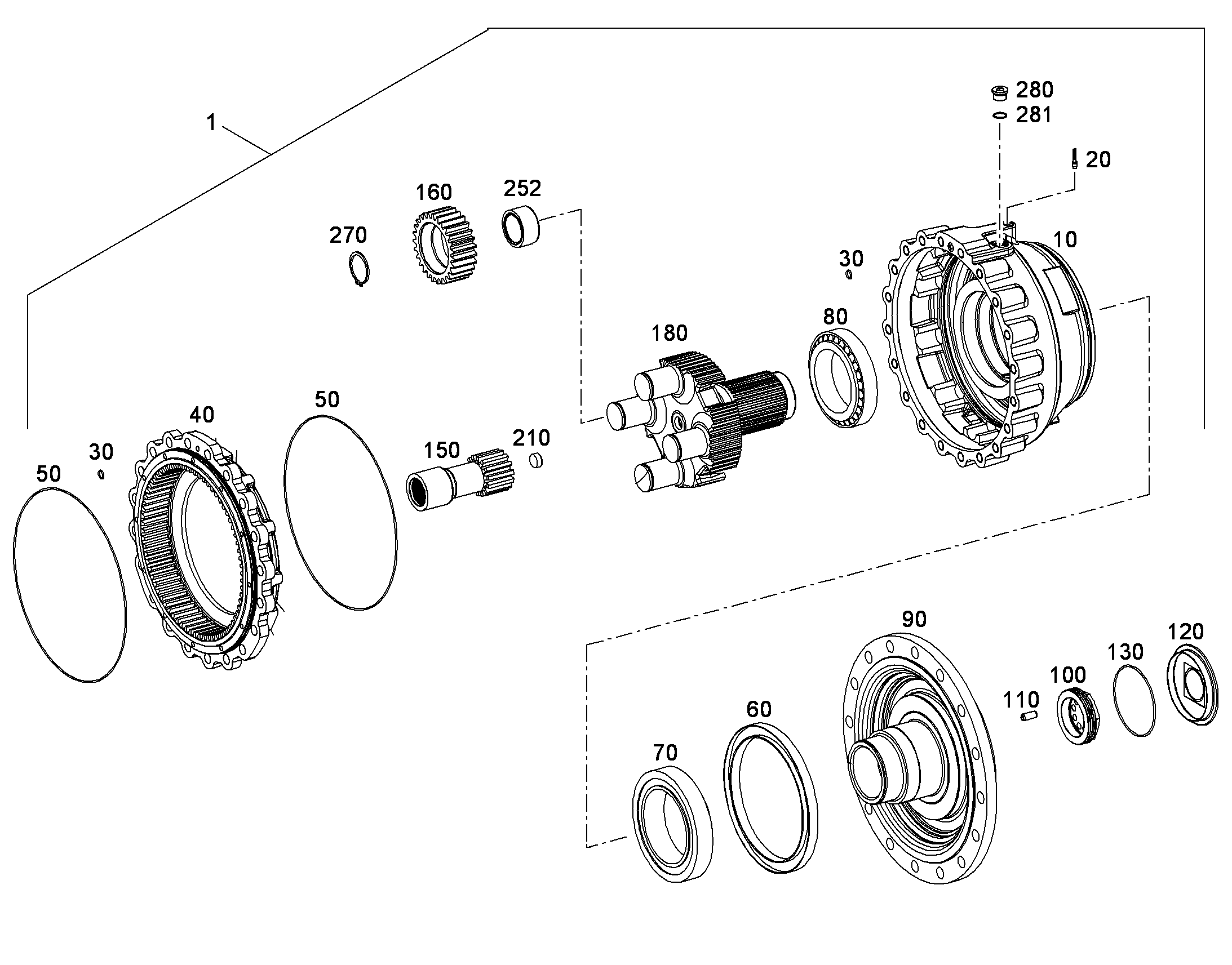 ГОЛОВКА КОЛЕСА 10465569 LIEBHERR