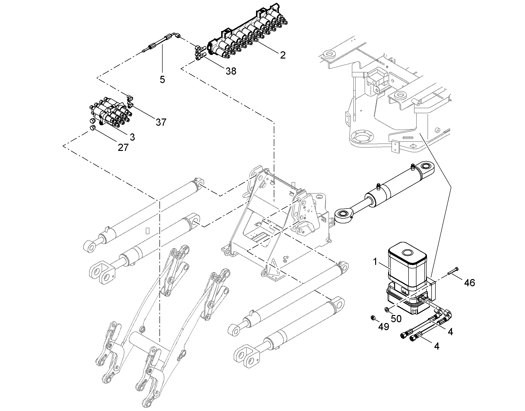 ГАЙКА СТОПОРНАЯ M8 10303009 LIEBHERR