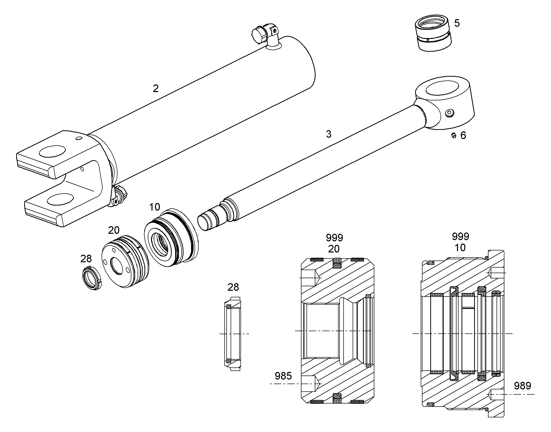 ГАЙКА ШЛИЦЕВАЯ M40X1,5 10450024 LIEBHERR