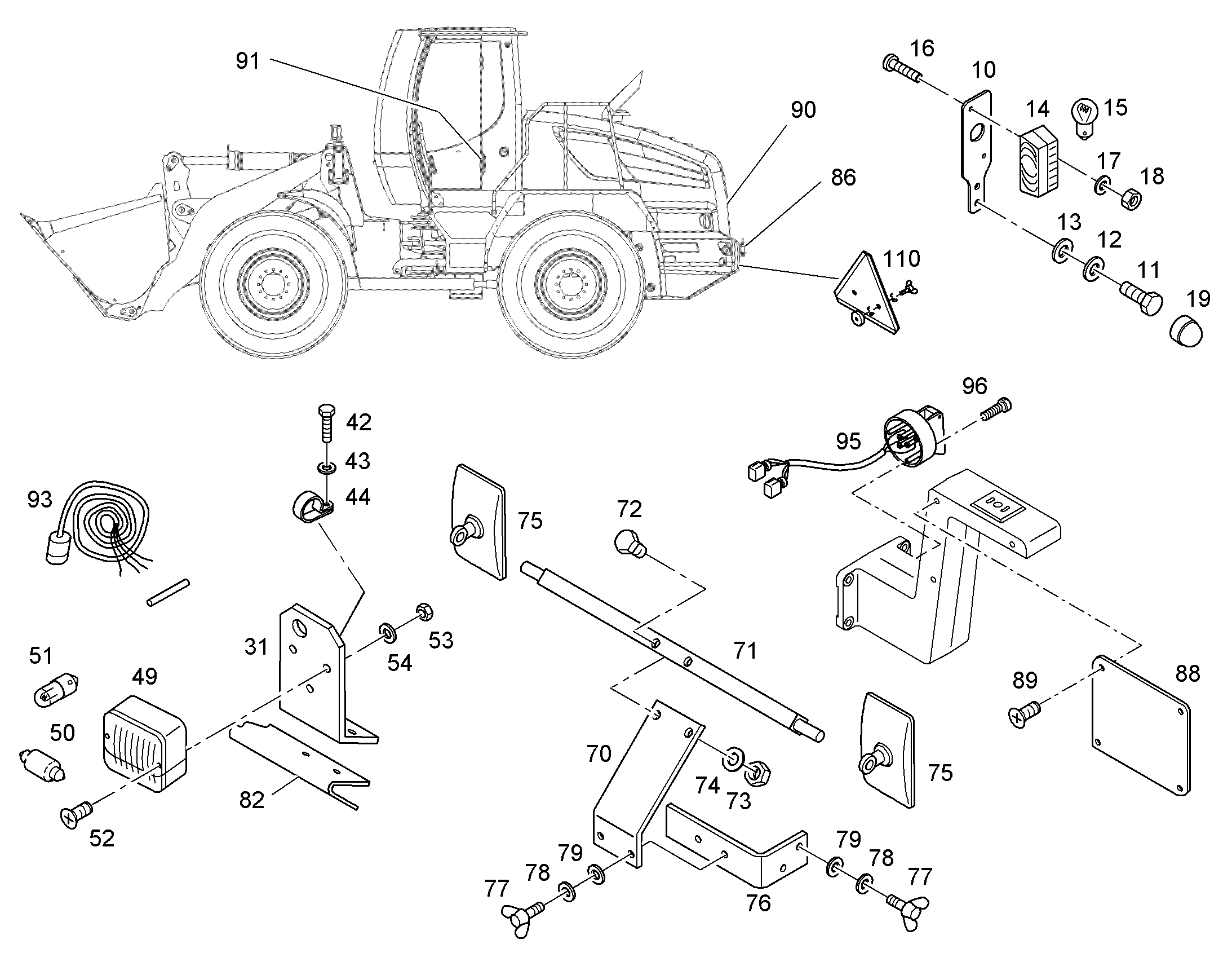 УГОЛЬНИК КРЕПЕЖНЫЙ 8927209 LIEBHERR