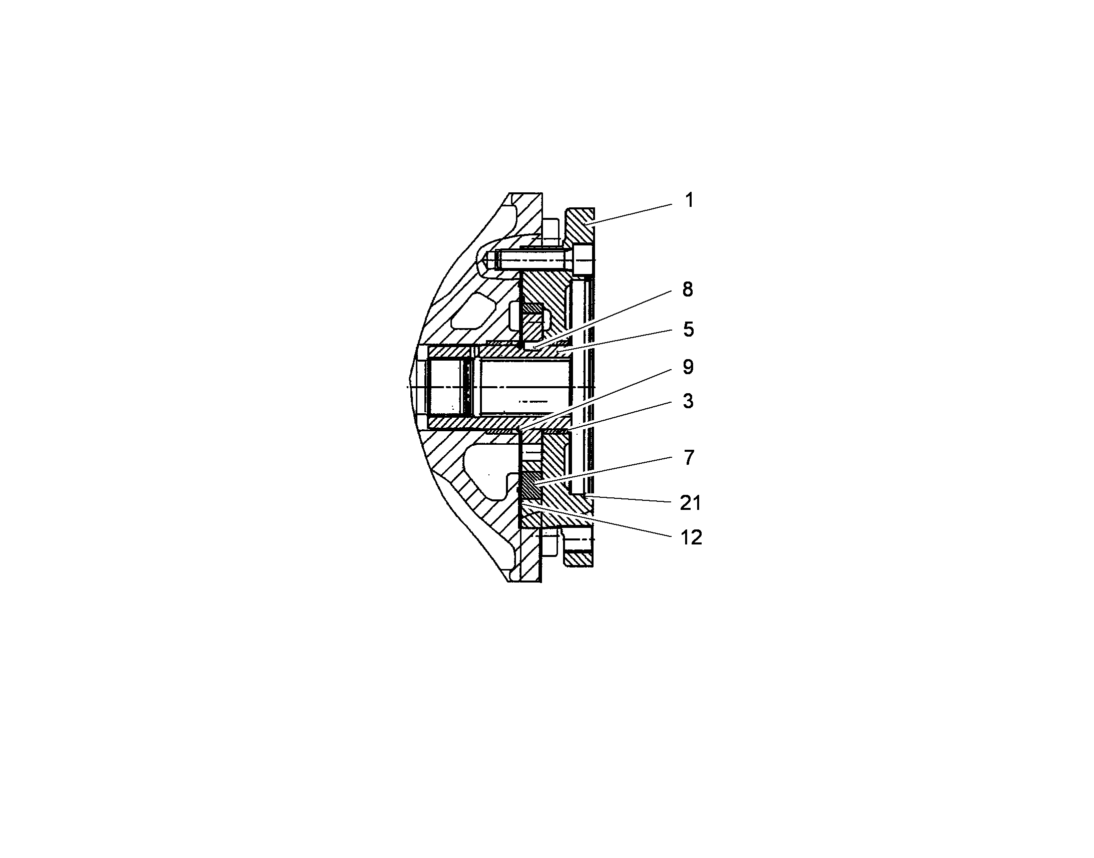 ФЛАНЕЦ ПРОМЕЖУТОЧНЫЙ 10450479 LIEBHERR