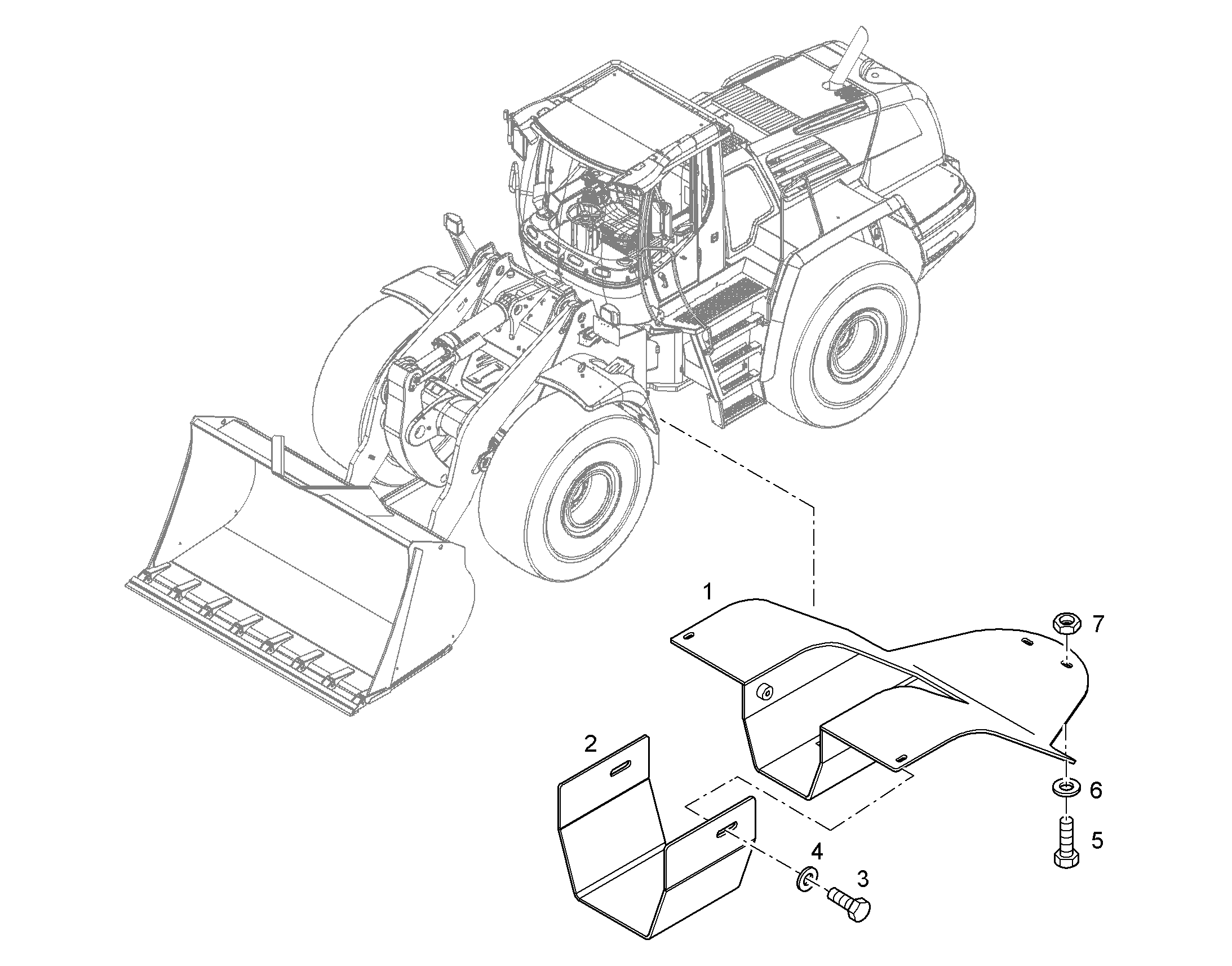 ЗАЩИТА ДНИЩА 8922703 LIEBHERR
