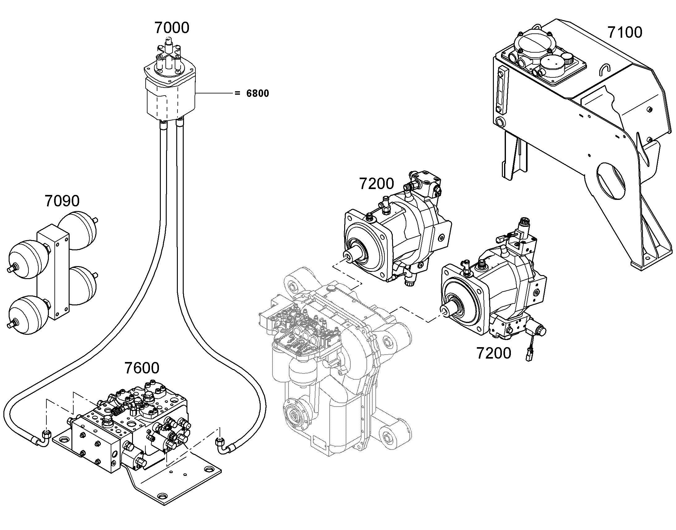 ГАСИТЕЛЬ КОЛЕБАНИЙ 9065141 LIEBHERR