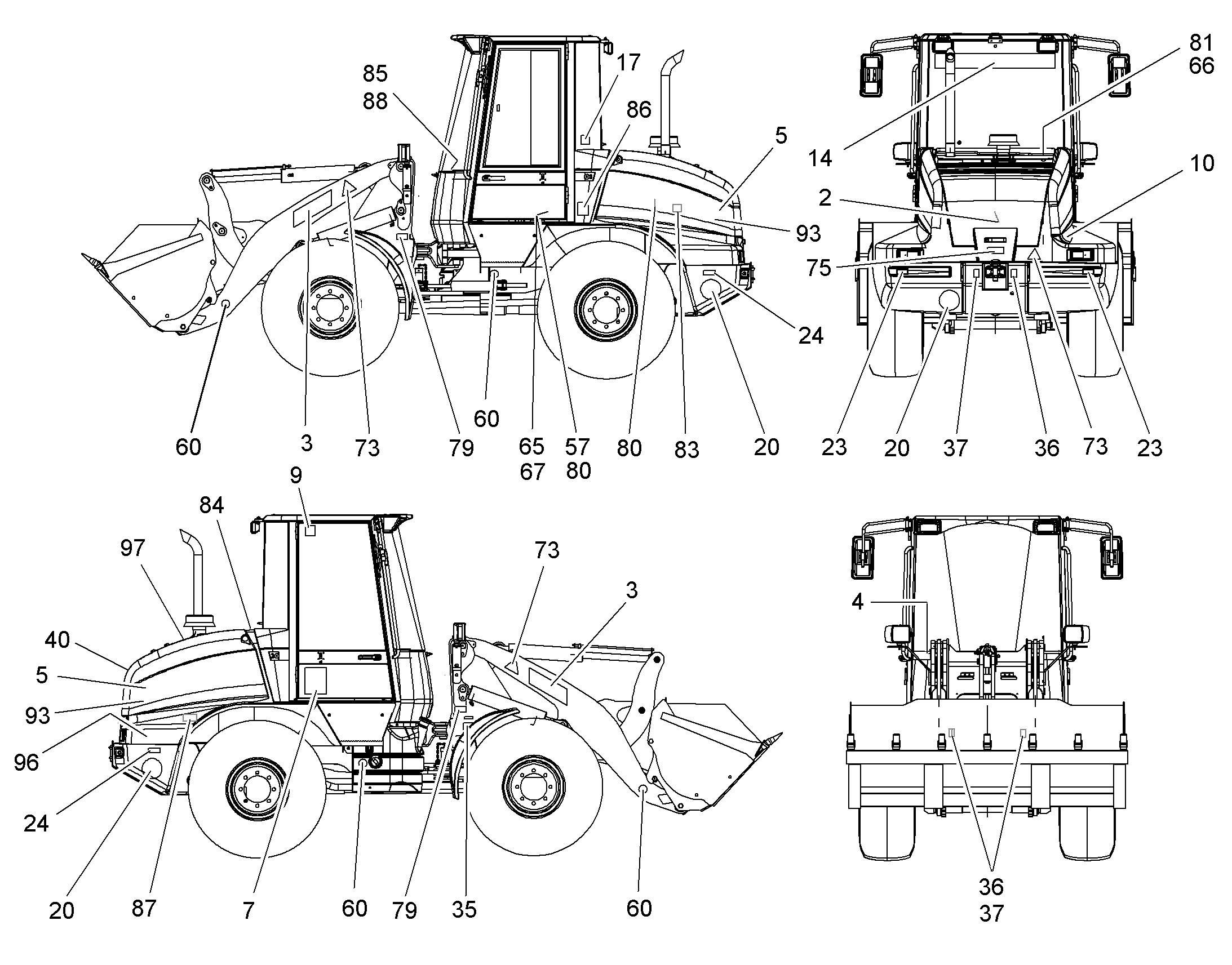 ТАБЛИЧКА 93014693 LIEBHERR