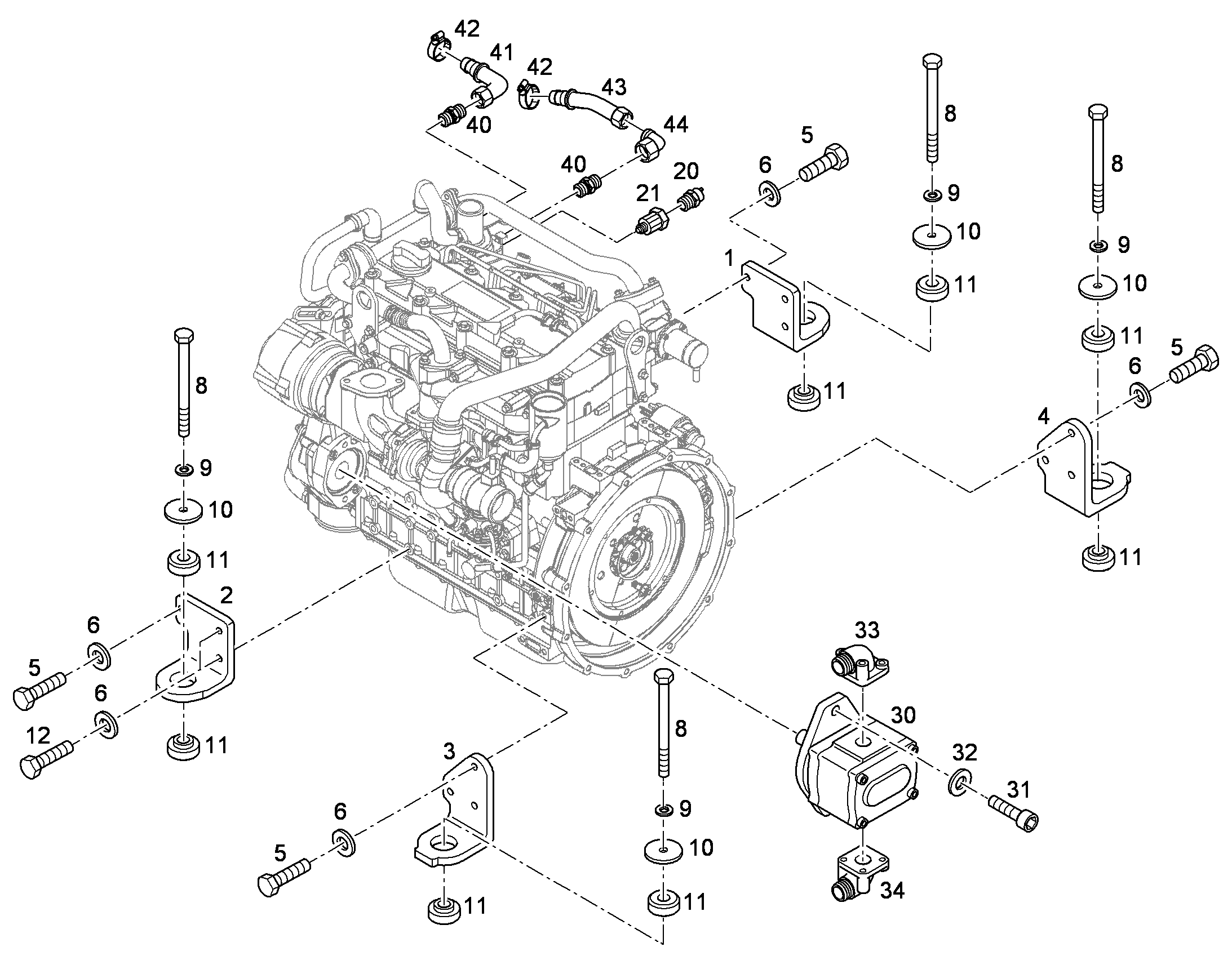 СОЕДИНЕНИЕ РЕЗЬБОВОЕ GE 15L G3/8A ED 7363194 LIEBHERR