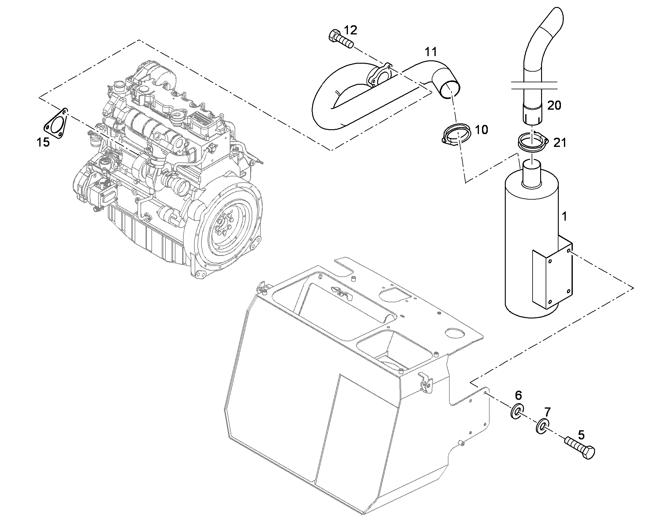 ВИНТ С ЗУБЧАТЫМ БУРТИКОМ M8X25 8.8 A2C 10169263 LIEBHERR