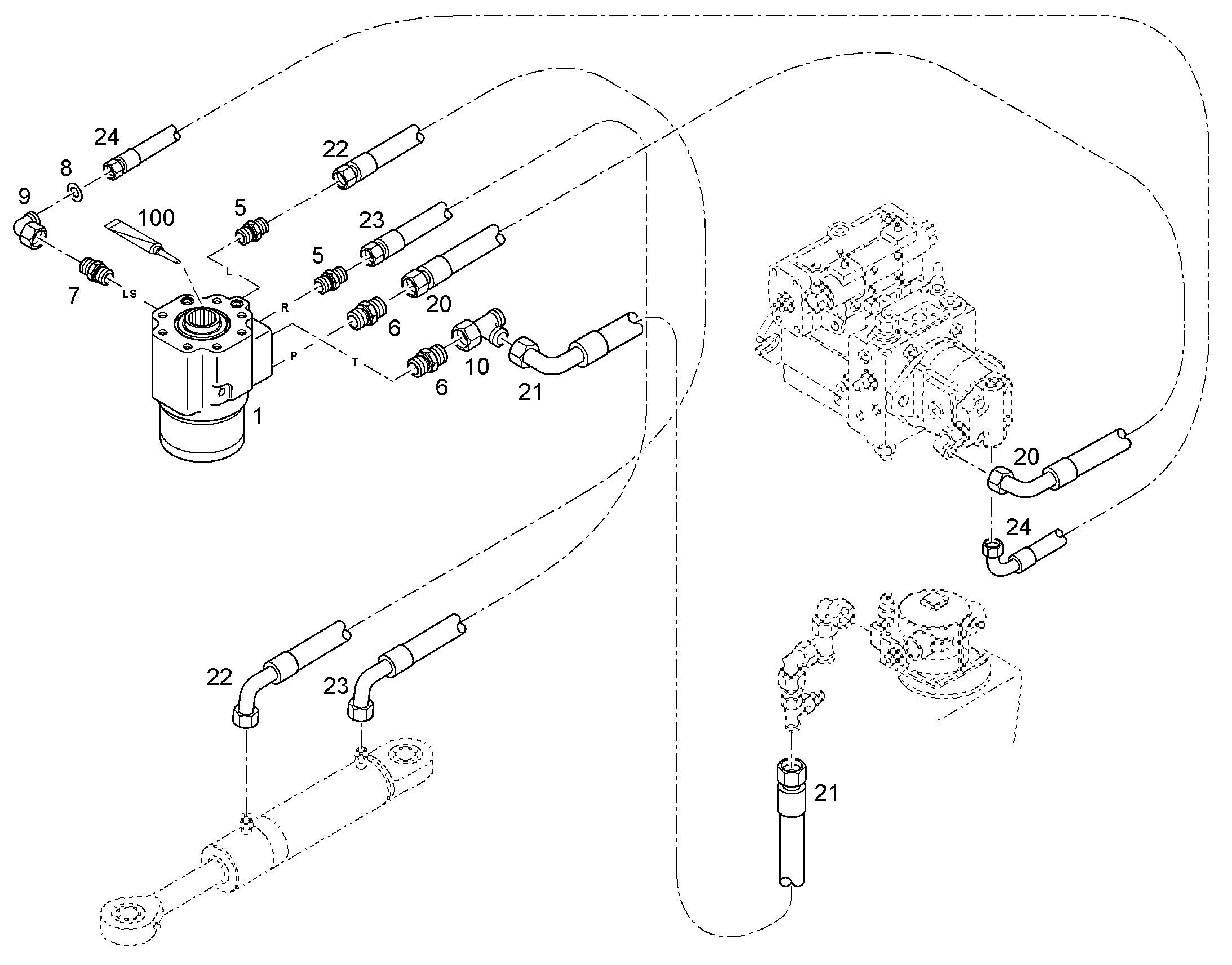 СЕРВОСТАТ 11347190 LIEBHERR