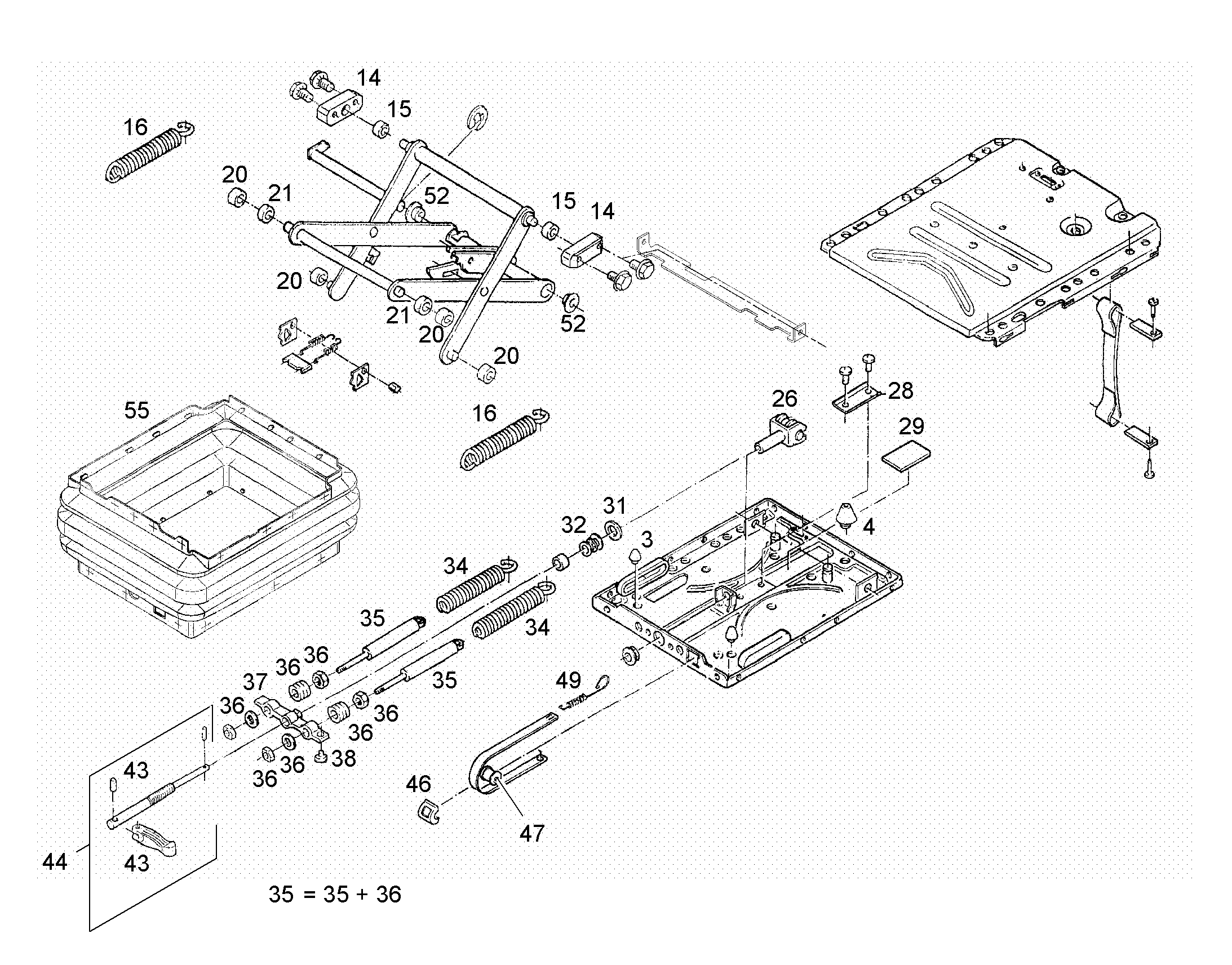 СКОБА ПРУЖИННАЯ 7005896 LIEBHERR