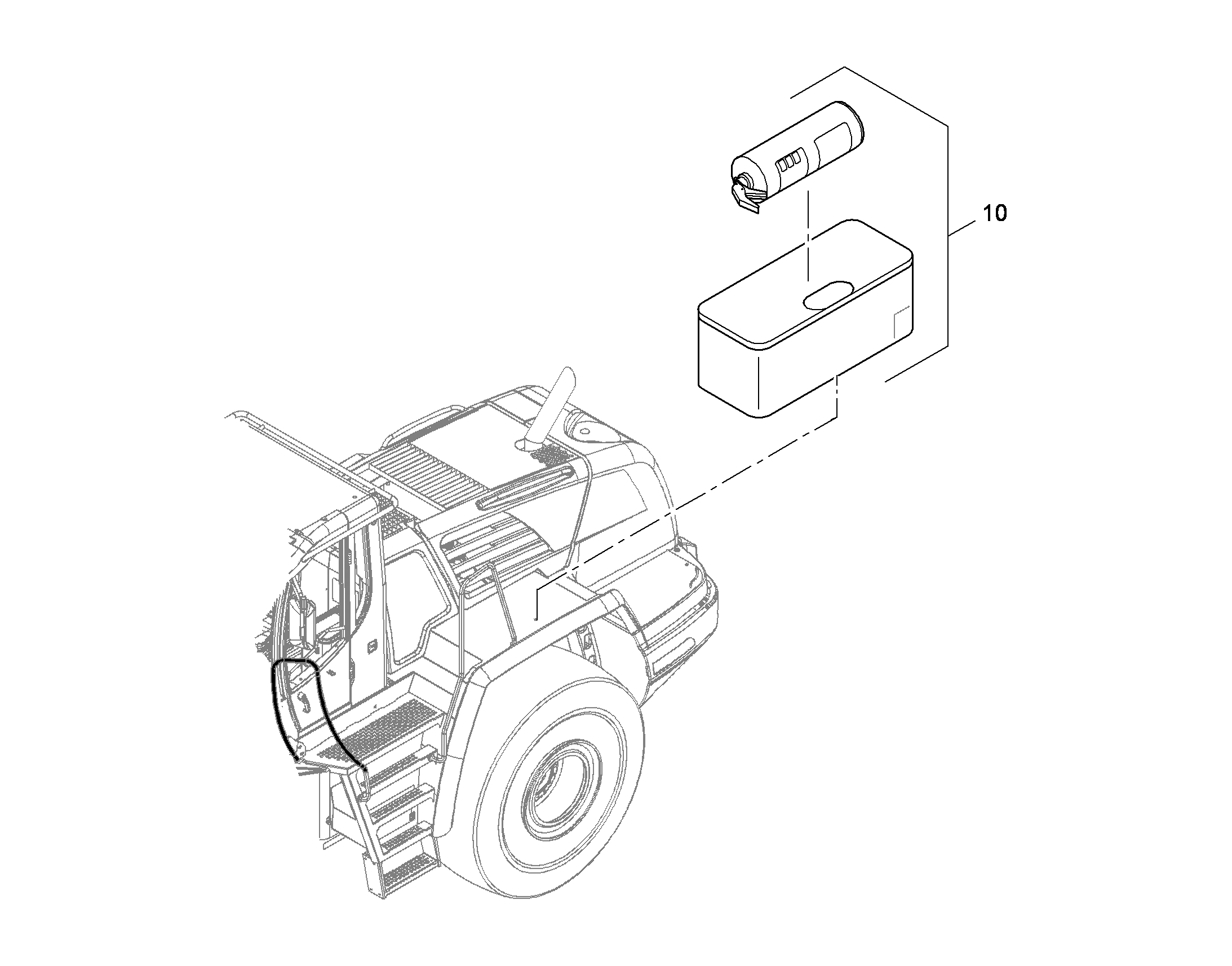 ОГНЕТУШИТЕЛЬ 8929258 LIEBHERR