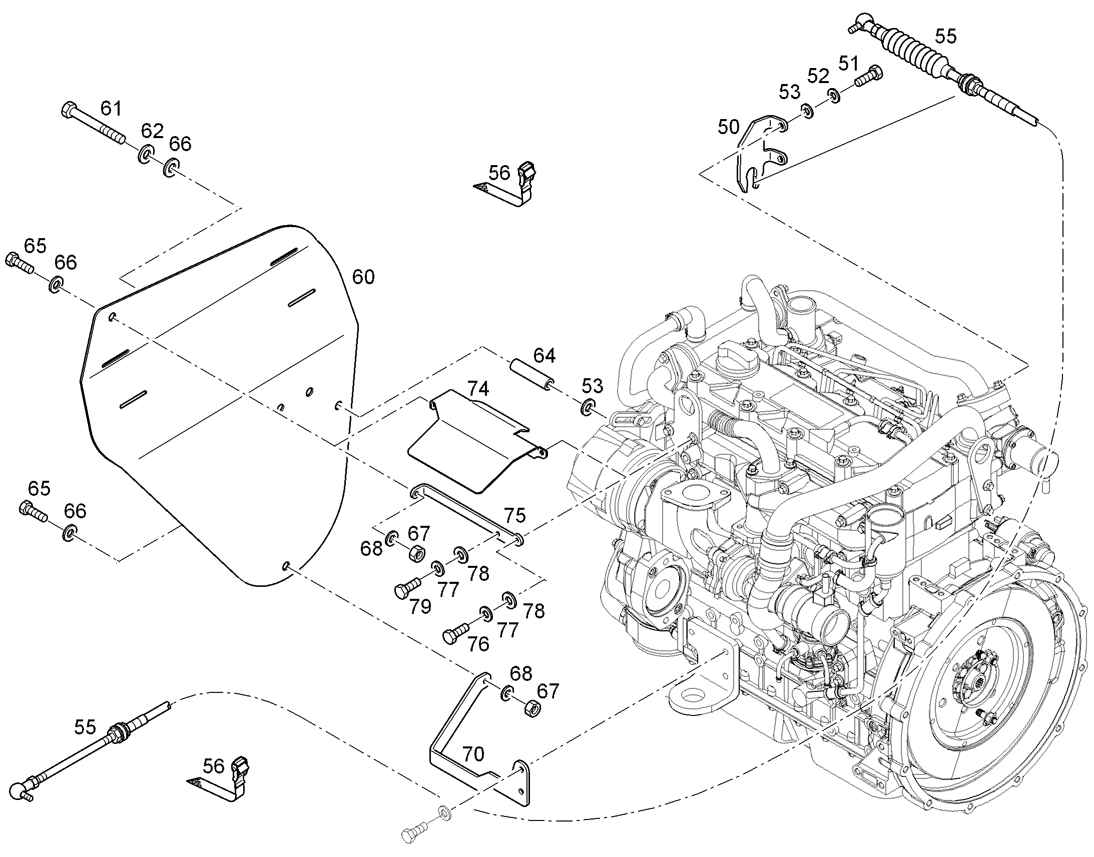 КОНСОЛЬ 8928832 LIEBHERR