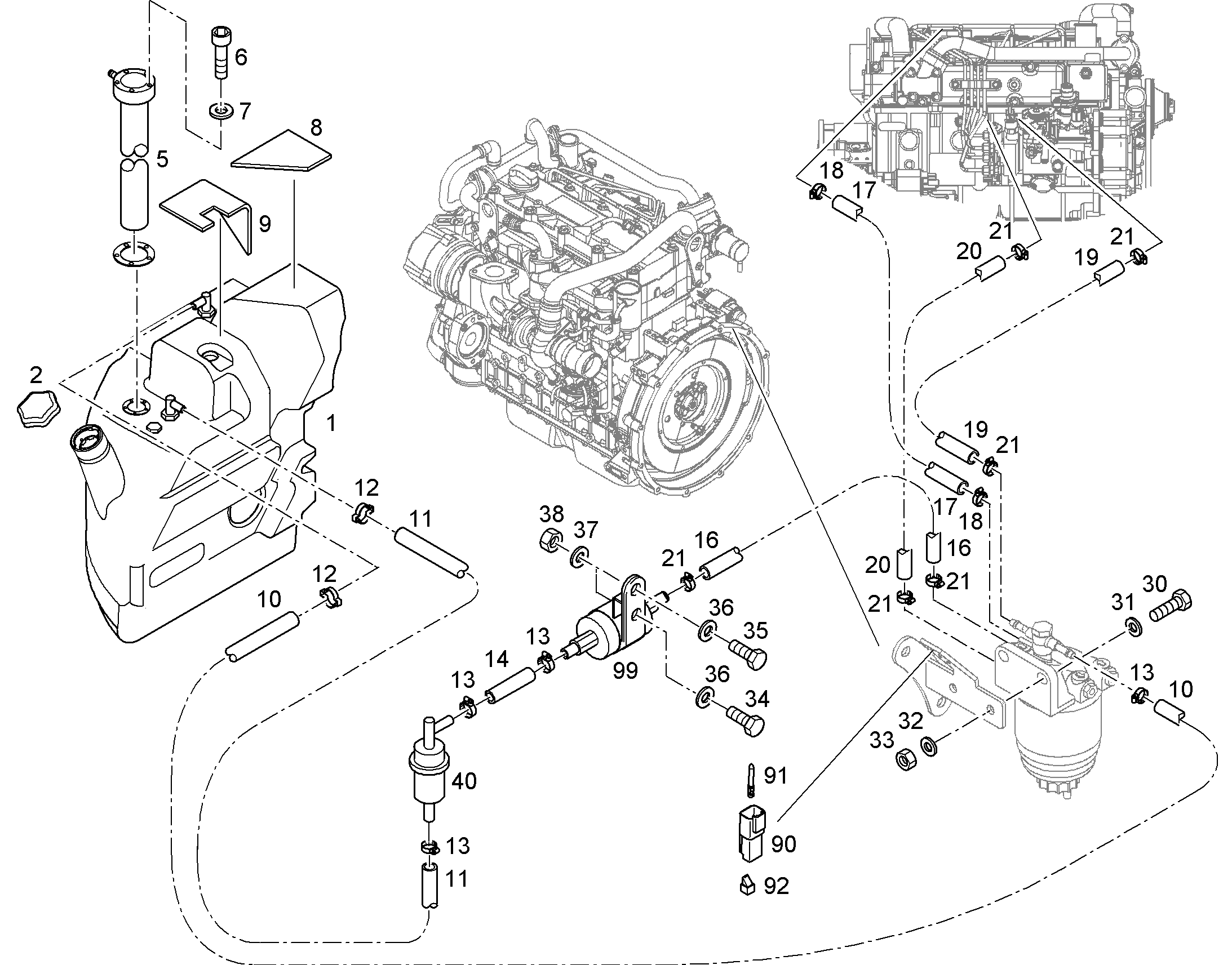 СКОБА ДЛЯ КРЕПЛЕНИЯ ШЛАНГА DIN 3017-2 B1 12 11-13X9 W1-2 4820203 LIEBHERR