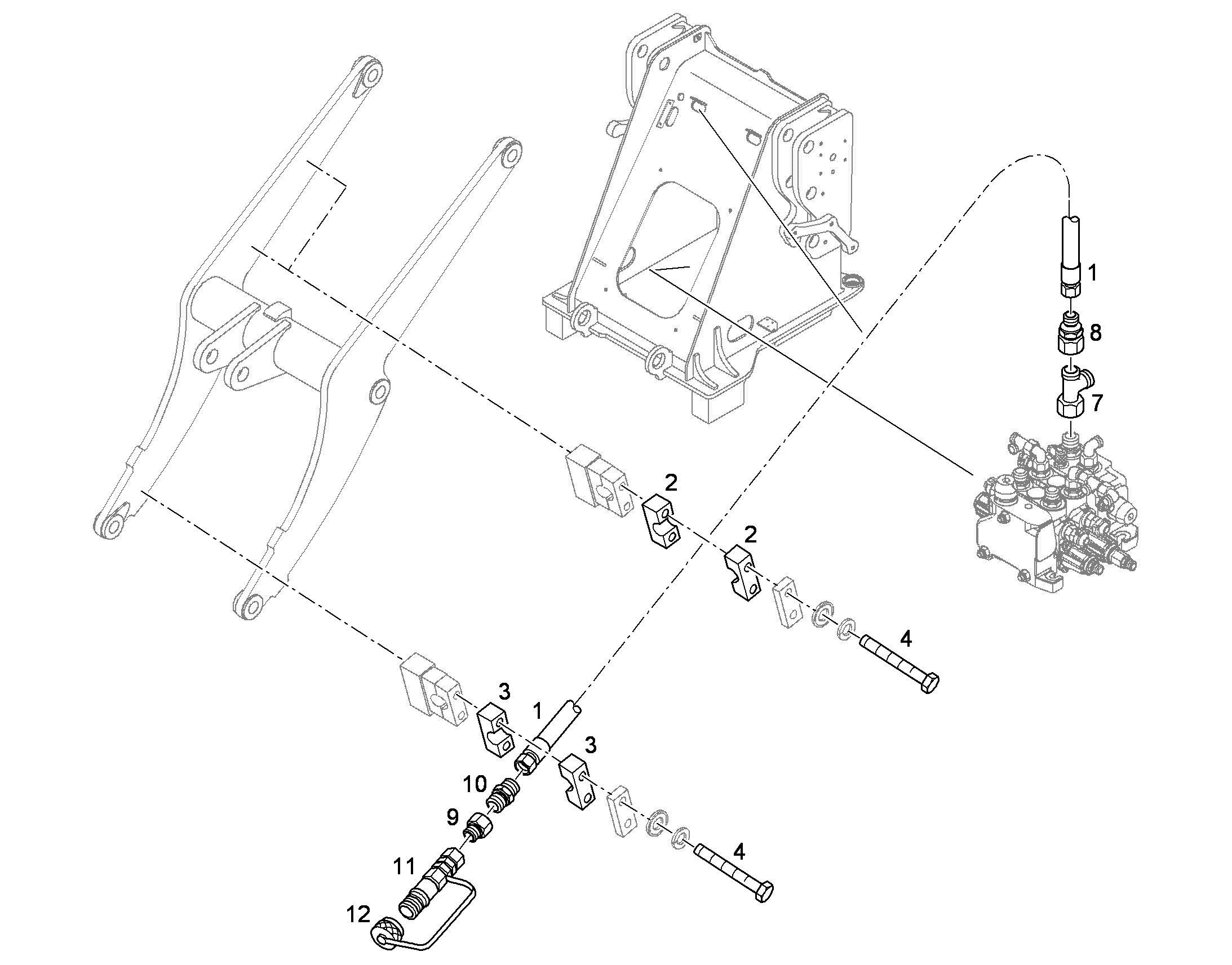 ШЛАНГ 20X2800 5605287 LIEBHERR
