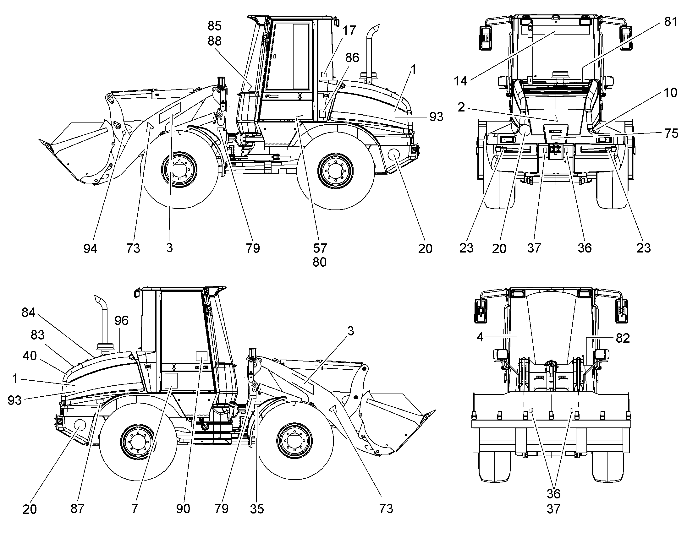 ТАБЛИЧКА 8928586 LIEBHERR