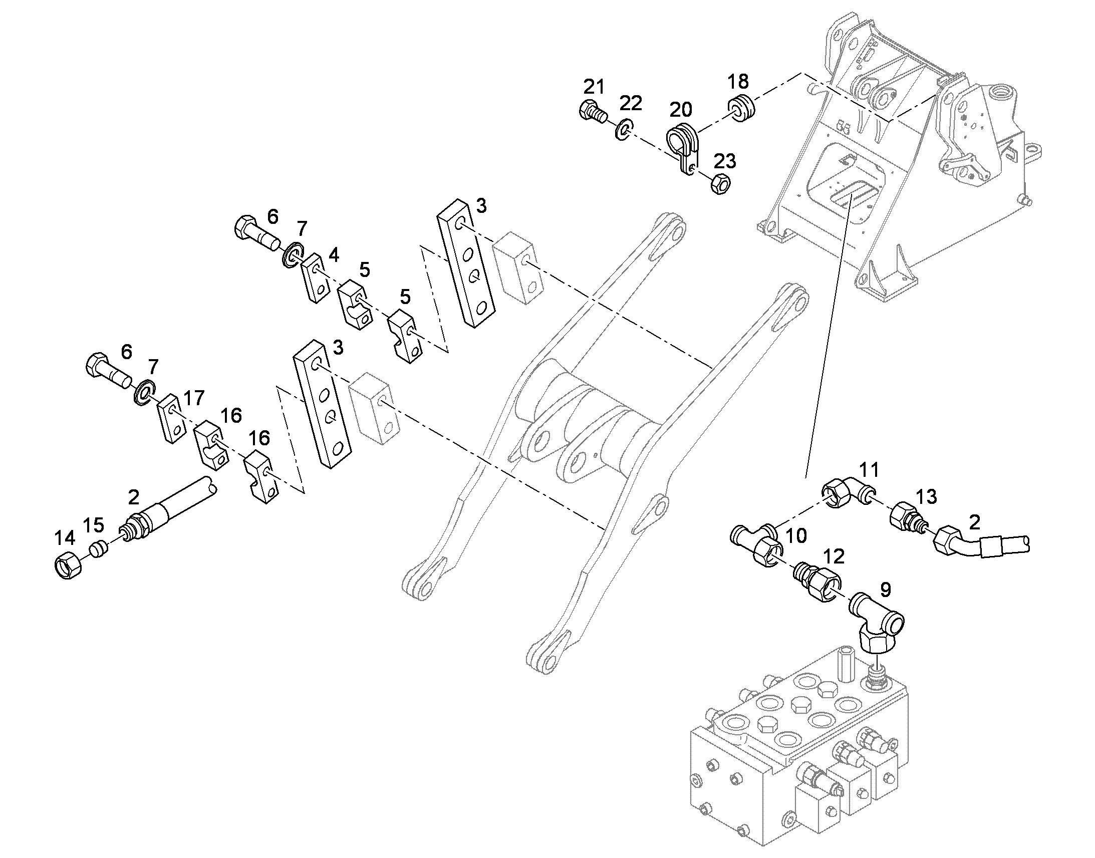 ГАЙКА НАКИДНАЯ ISO 8434-1 NL12 4774026 LIEBHERR