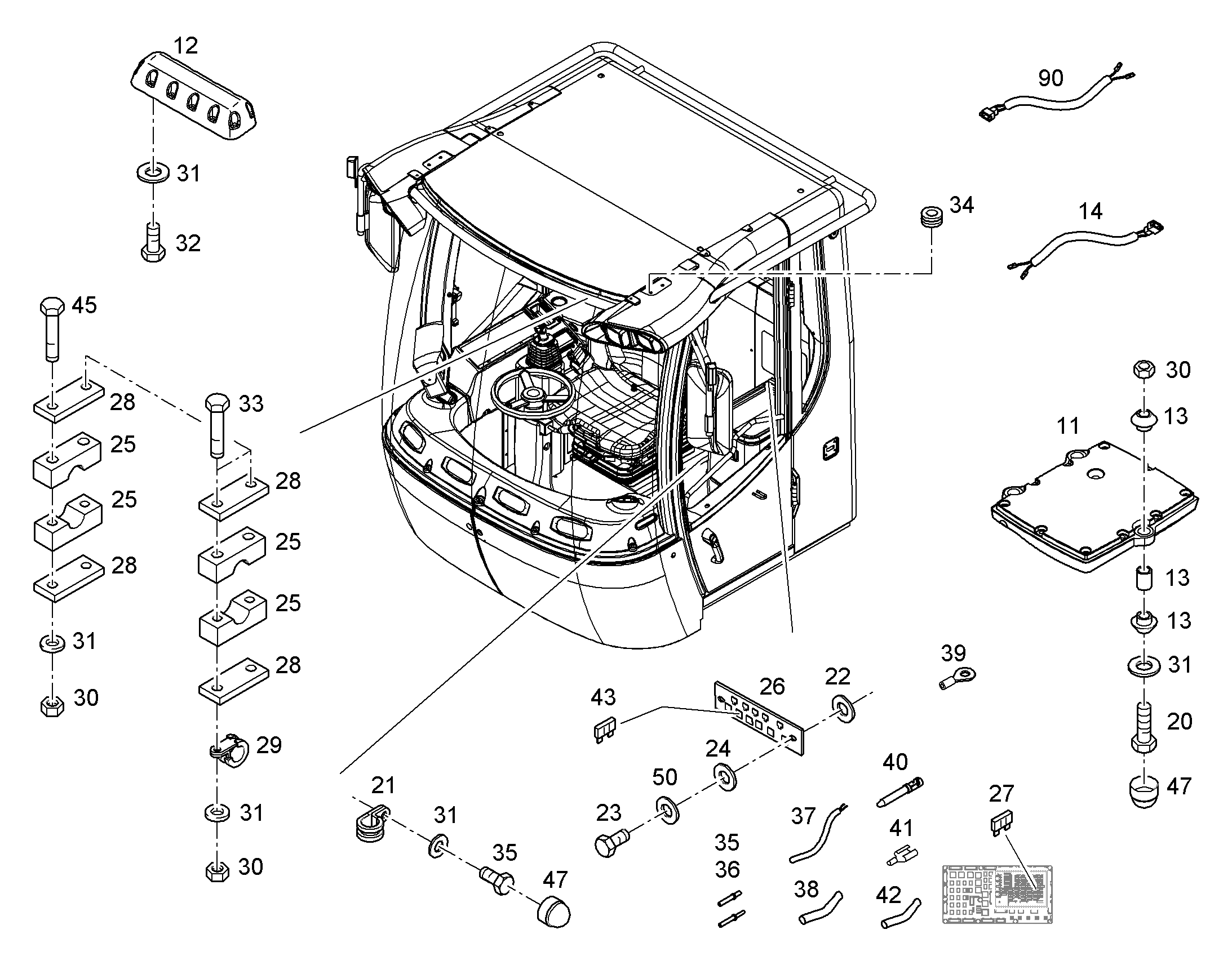 ВТУЛОЧНЫЙ КОНТАКТ 2,82mm 1-2,5MM2mm² 13A 10114879 LIEBHERR