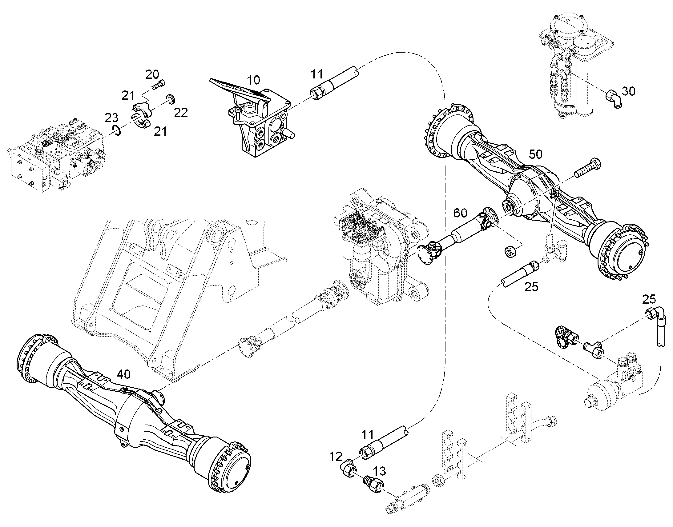 ШЛАНГ 10X2200 10102196 LIEBHERR