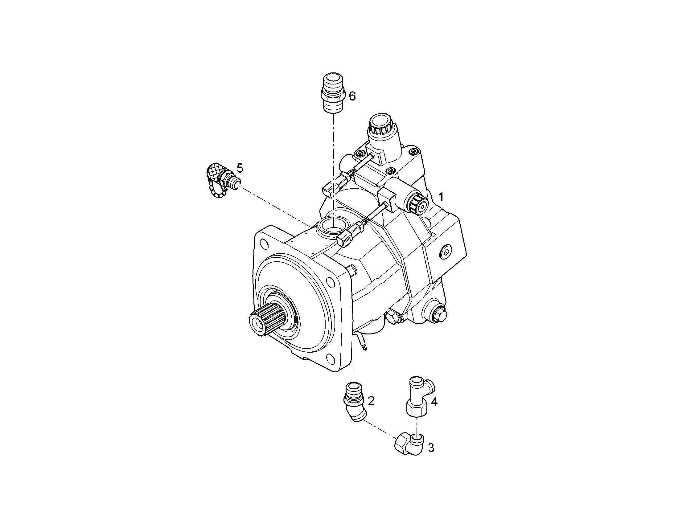 ДВИГАТЕЛЬ РЕГУЛИРУЕМЫЙ A6VM 115cm³/U 10430391 LIEBHERR