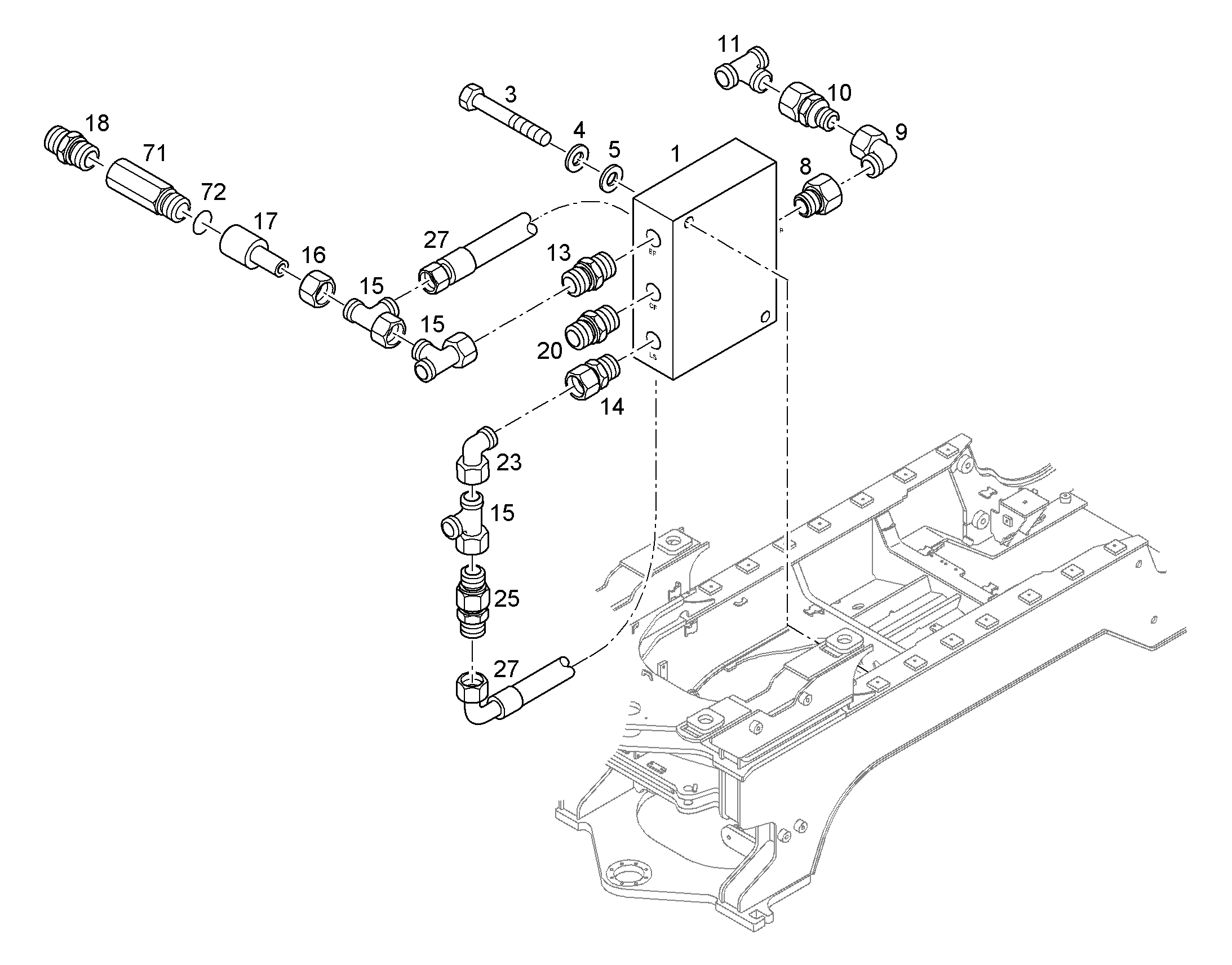 ШТУТЦЕР 93013575 LIEBHERR