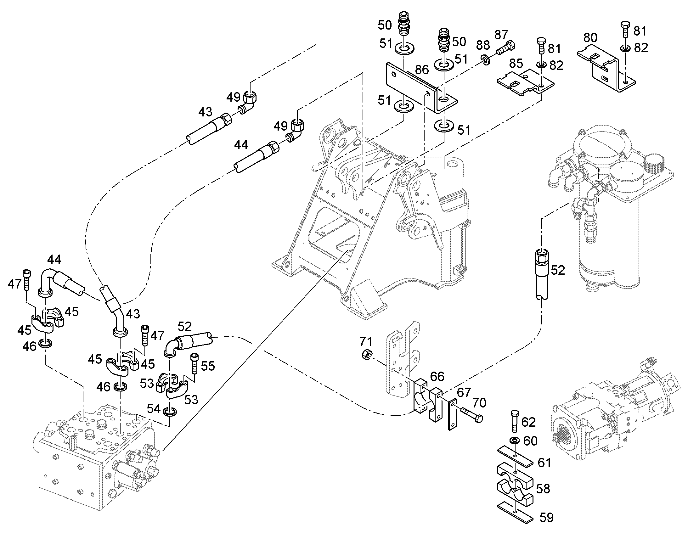ШЛАНГ 32X4600 10815118 LIEBHERR
