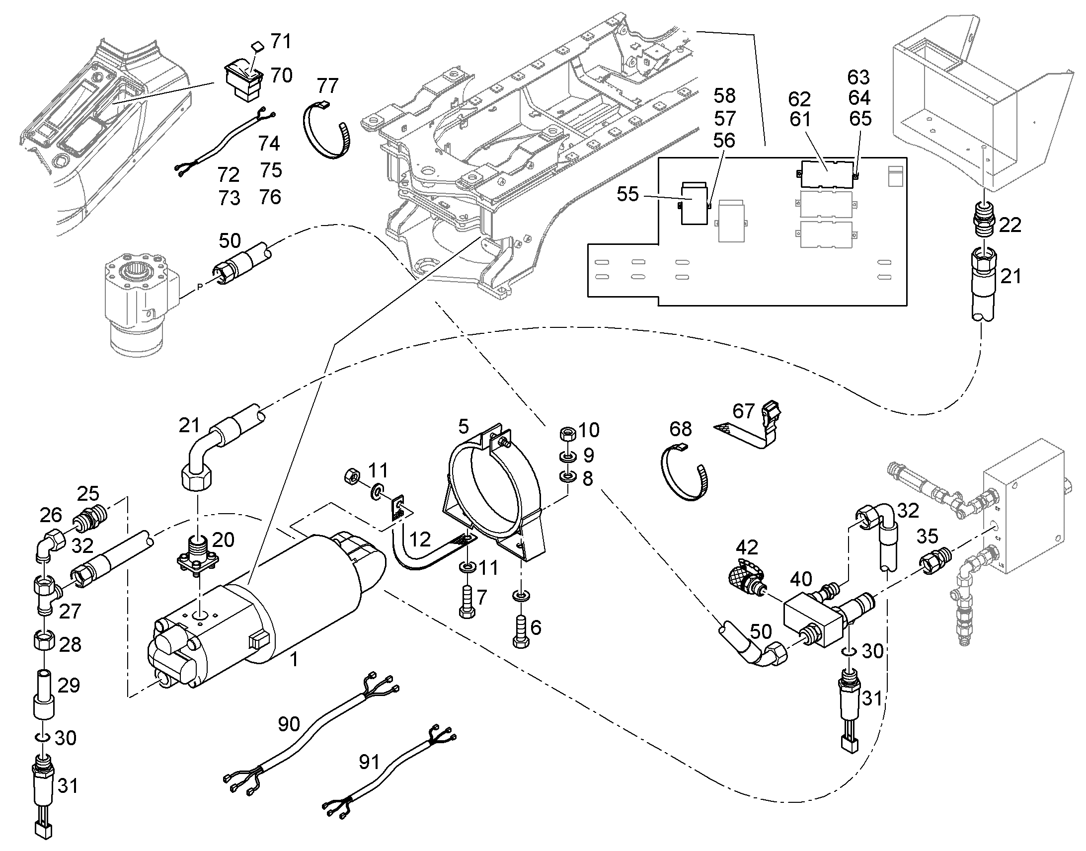 ШТЕКЕР НАРУЖНЫЙ 1,5-2,5mm² 20A 10800956 LIEBHERR