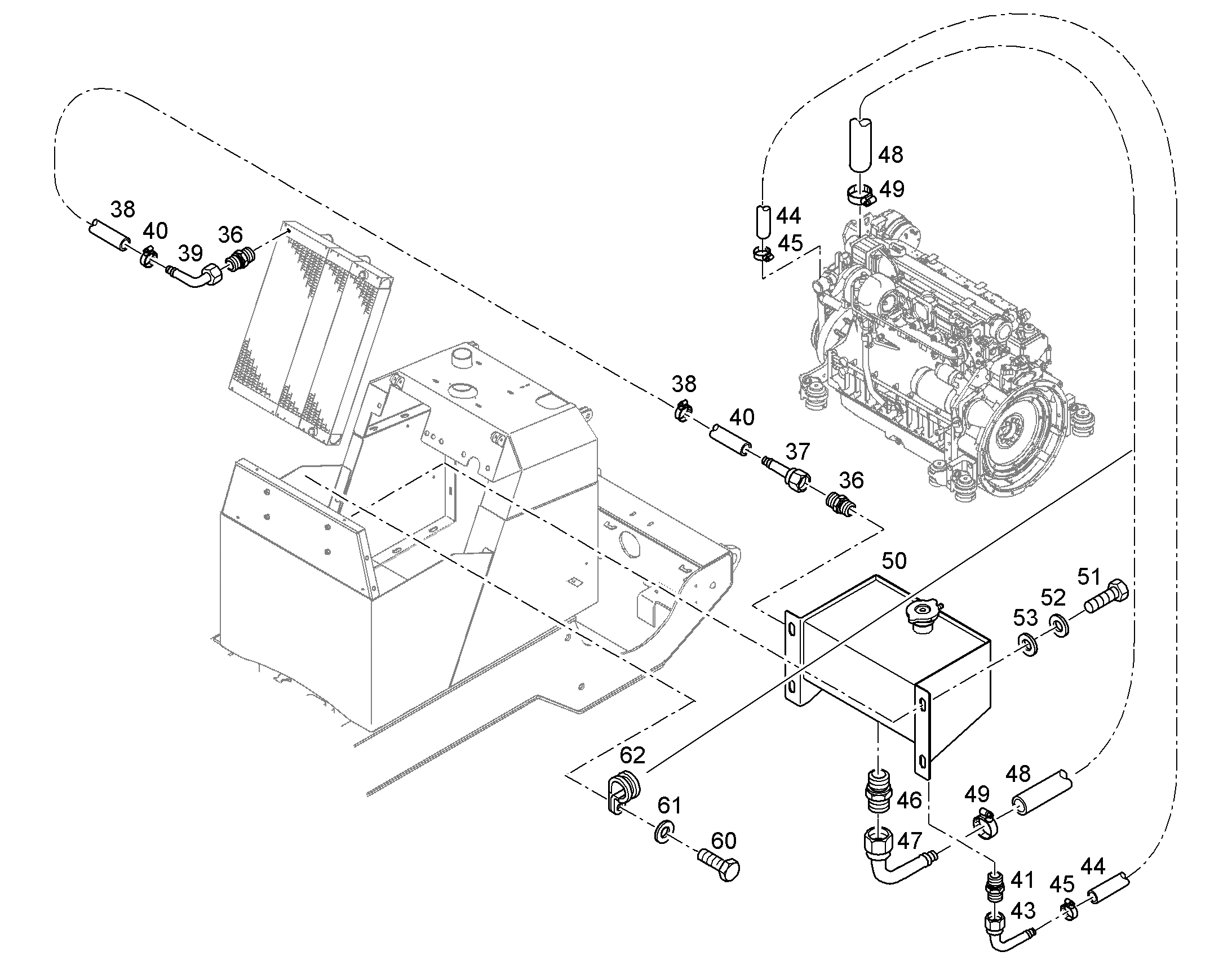 ШЛАНГ 7028749 LIEBHERR