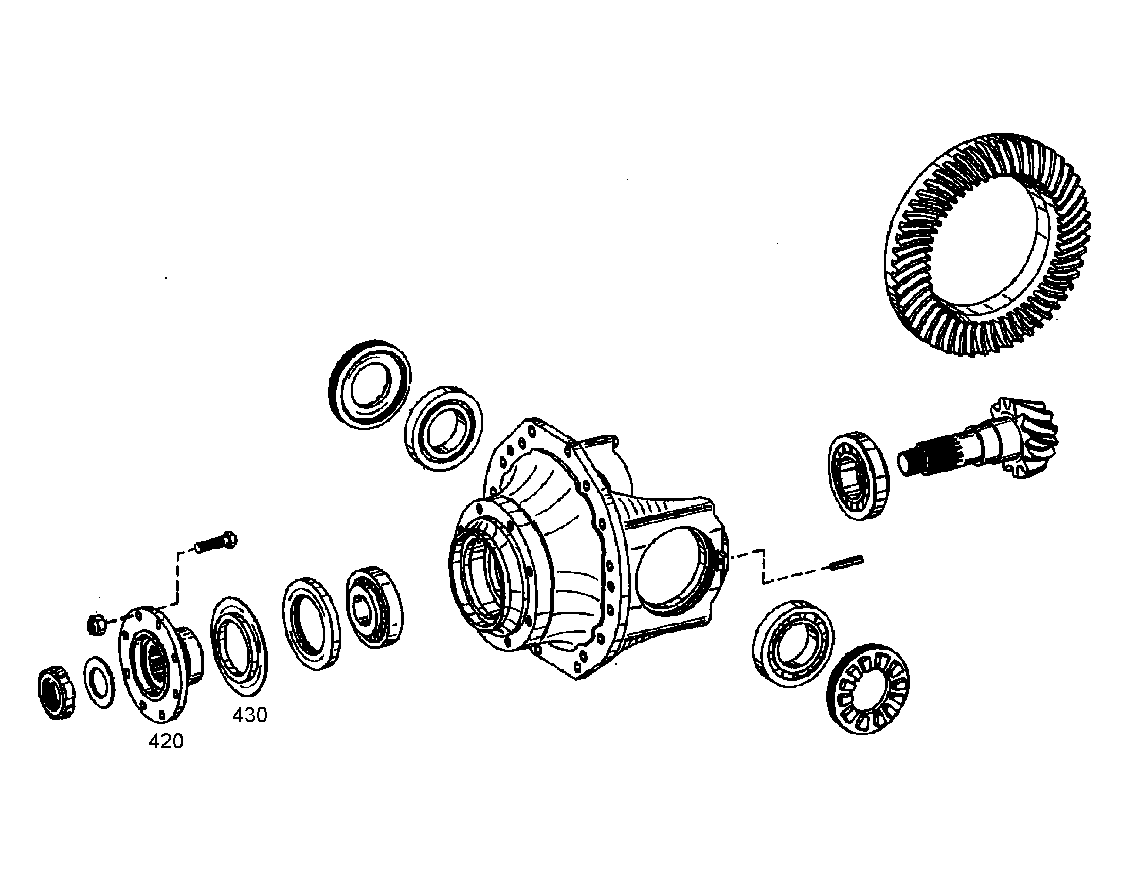 ФЛАНЕЦ ПРИВОДА 11066680 LIEBHERR