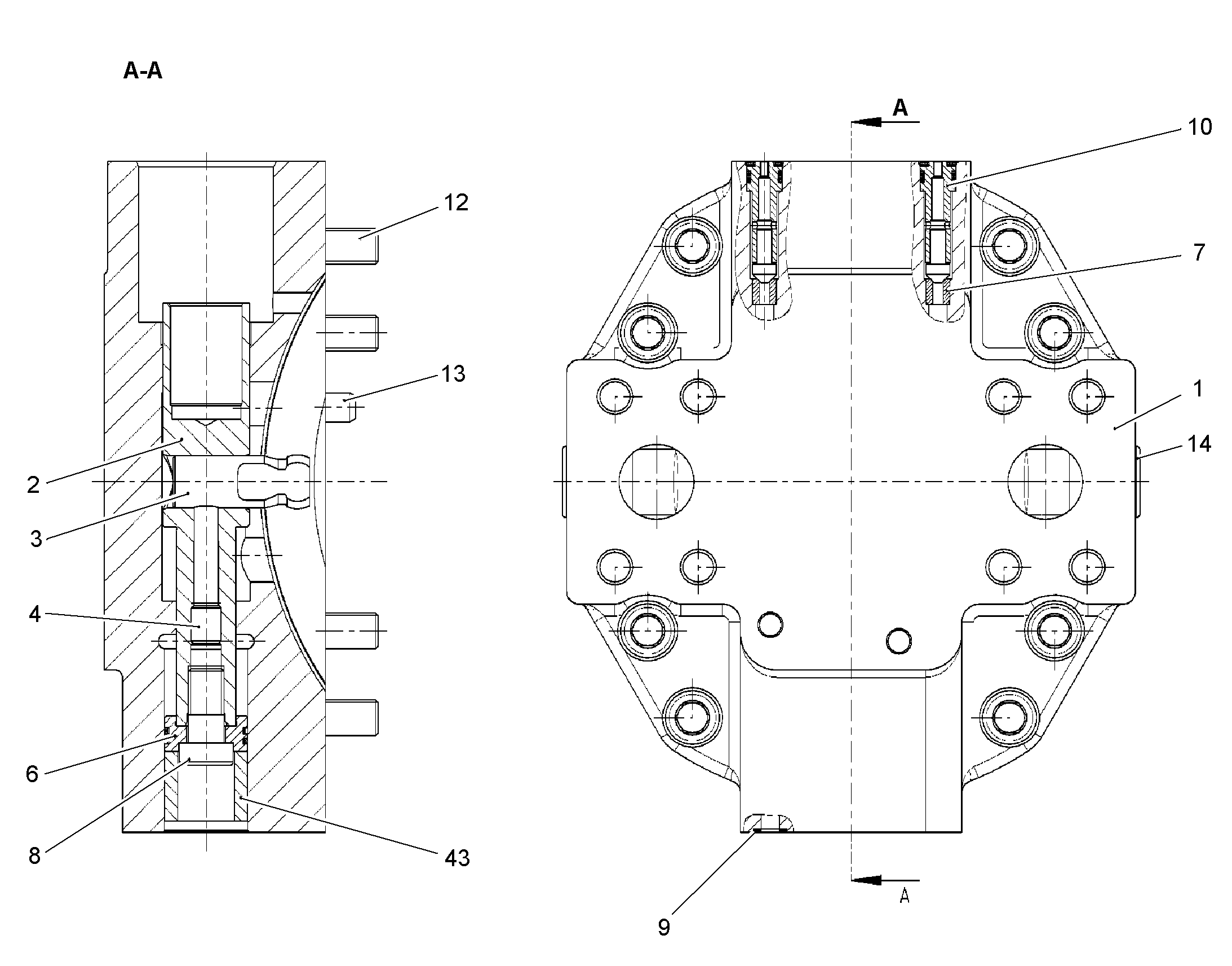 ЦАПФА УСТАНОВОЧНАЯ 7015613 LIEBHERR