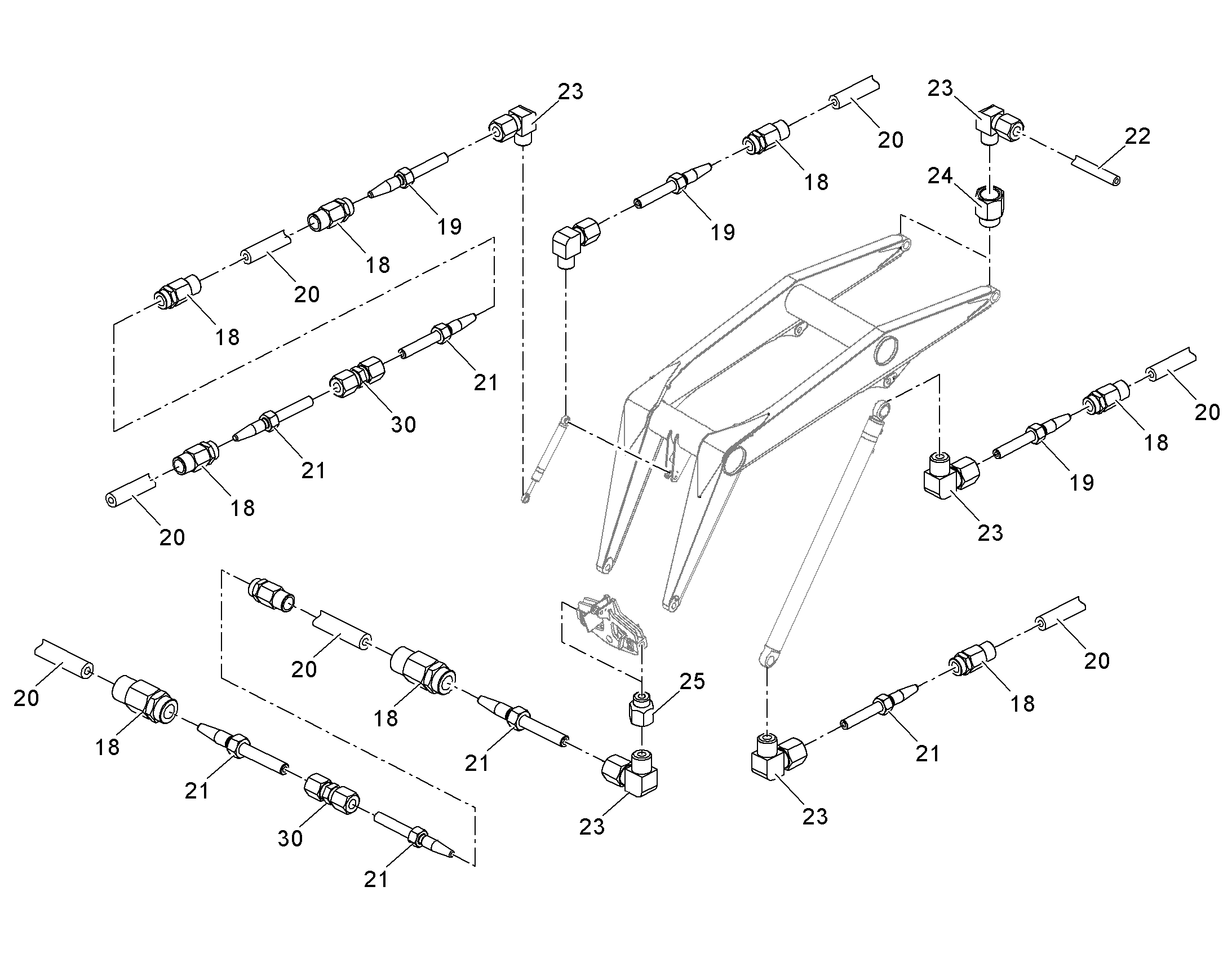 УДЛИНЕНИЕ 10218342 LIEBHERR