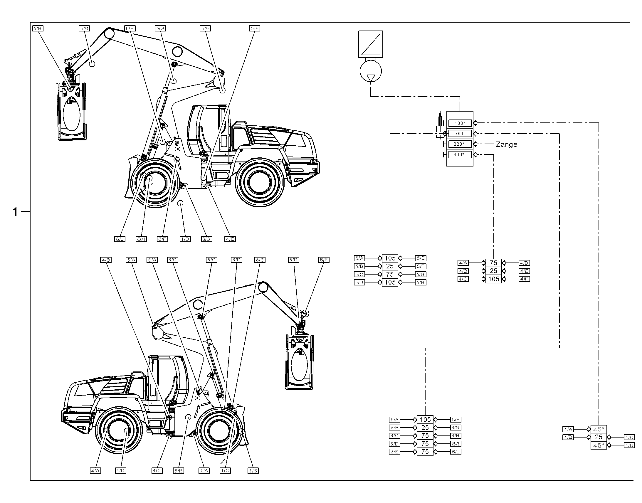 СИСТЕМА СМАЗКИ 10800619 LIEBHERR