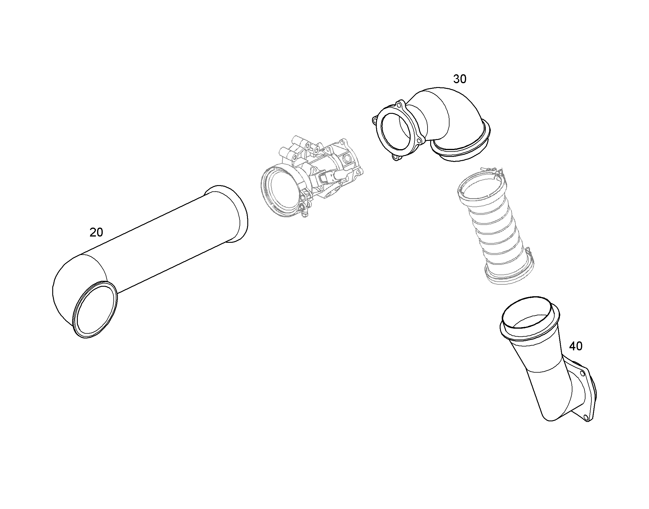 ТРУБОПРОВОД 100X1,5 93010389 LIEBHERR