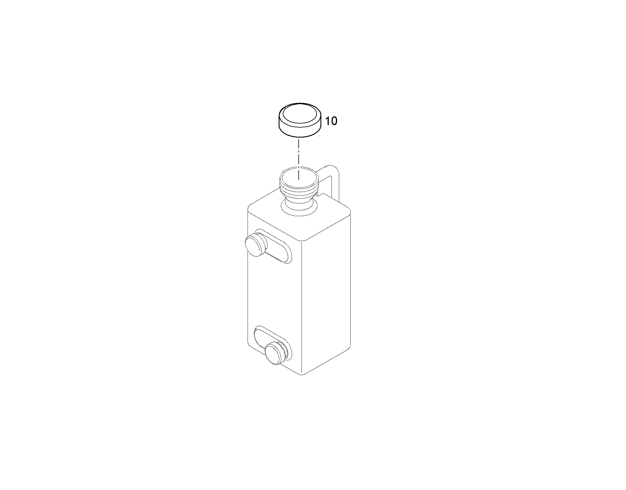 КРЫШКА ЗАПОРНАЯ 11114604 LIEBHERR
