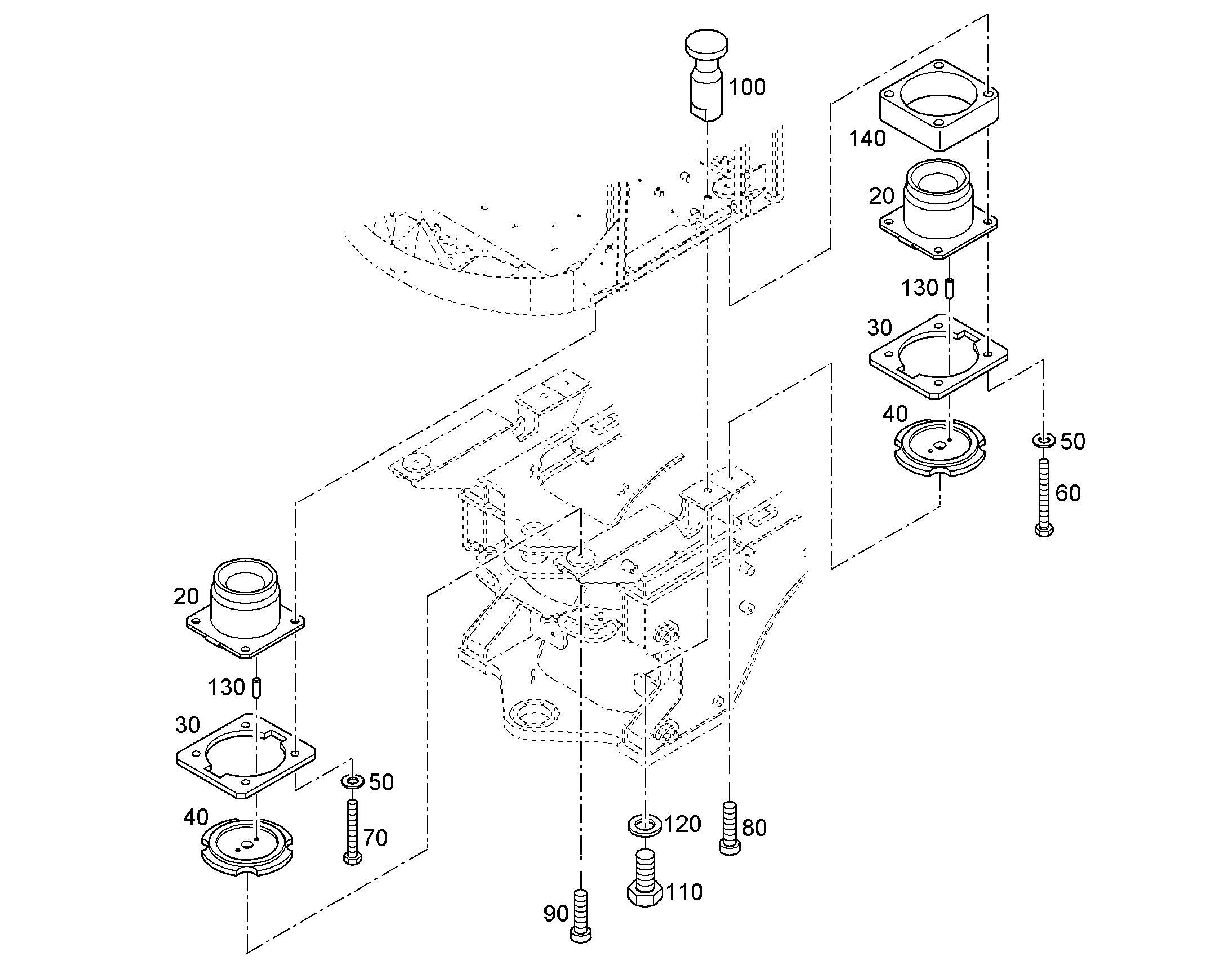 ШТИФТ РАСПОРНЫЙ 6X18 243081402 LIEBHERR