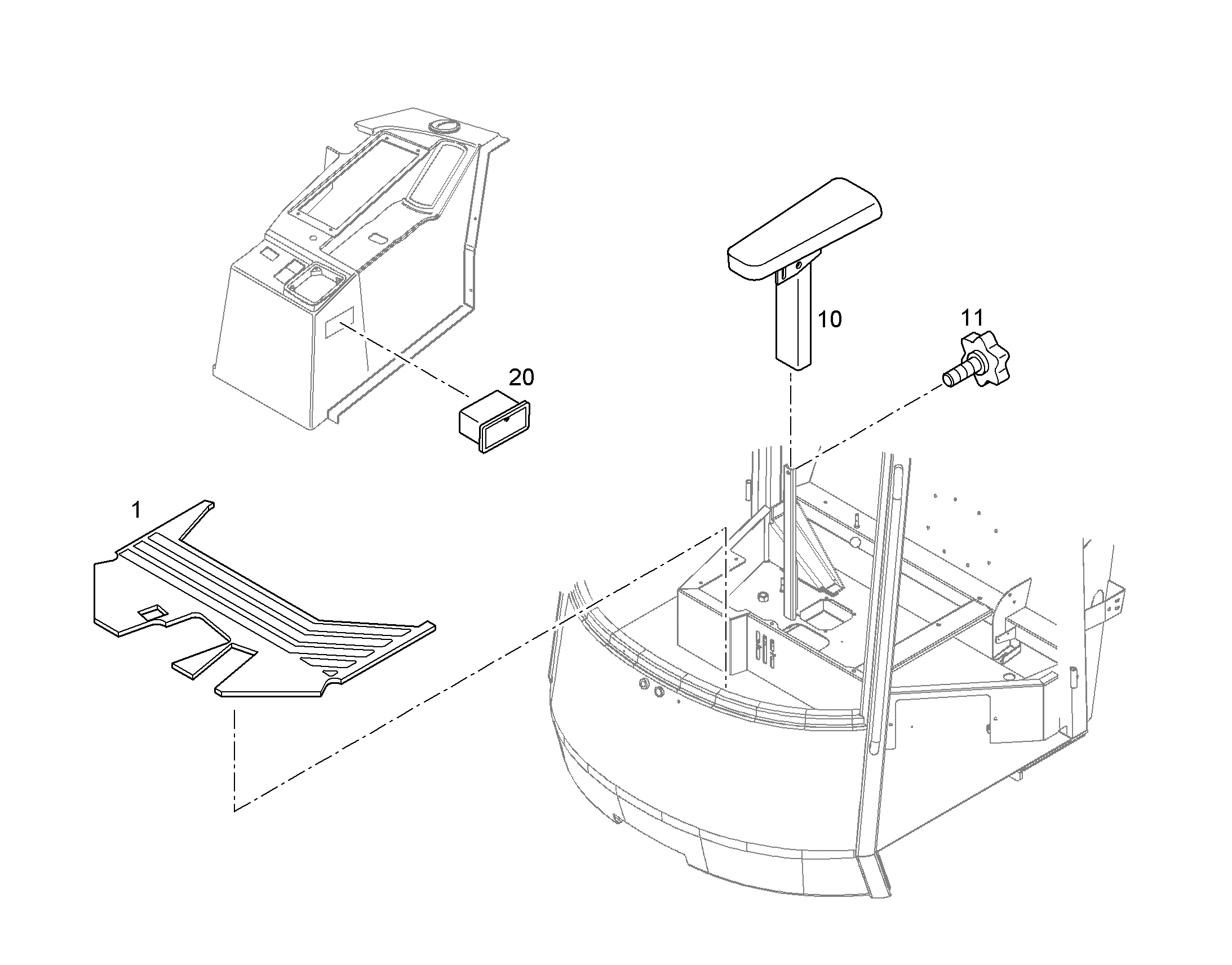 КОВРИК 93017925 LIEBHERR