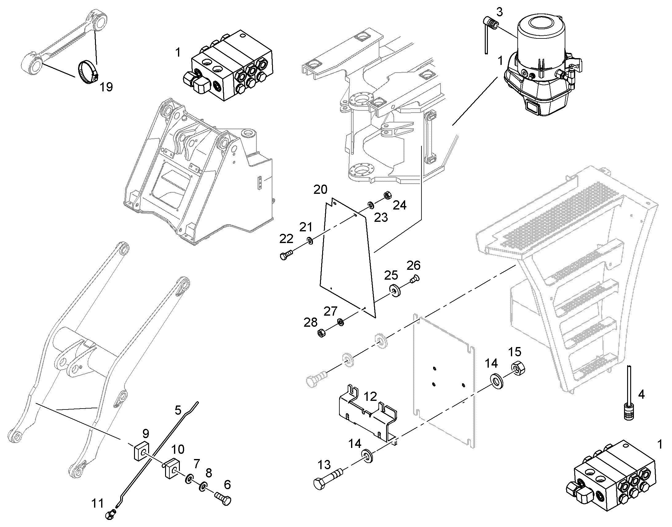 СИСТЕМА СМАЗКИ 11341434 LIEBHERR