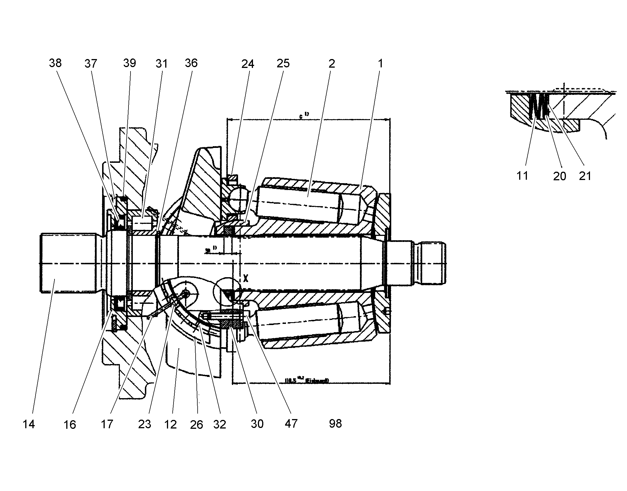 ЦИЛИНДР С ПЛАСТИНОЙ УПРАВЛЕНИЯ 10409626 LIEBHERR