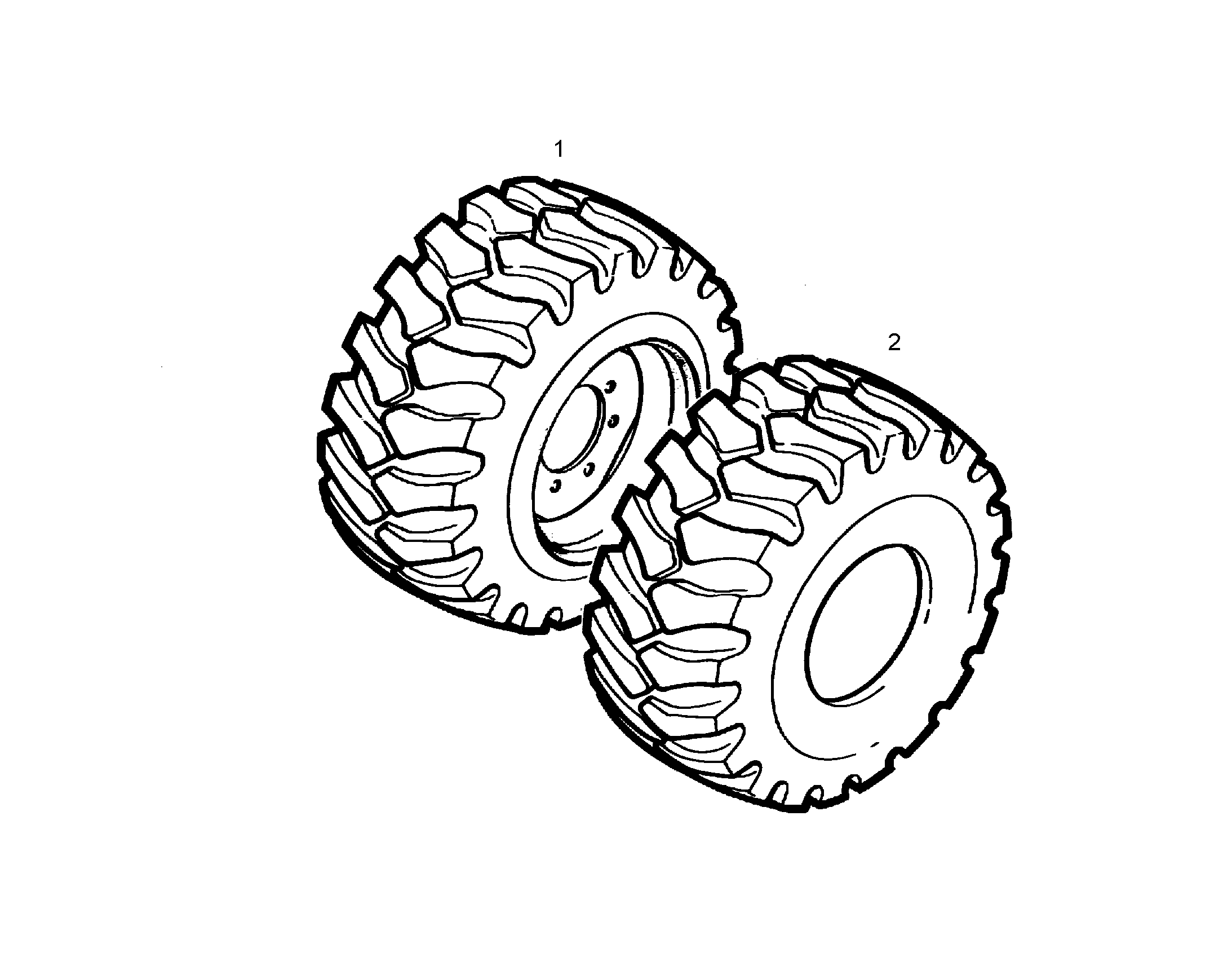 ЛЕВ. КОЛЕСО Techking 23,5/80 R 25 93020183 LIEBHERR