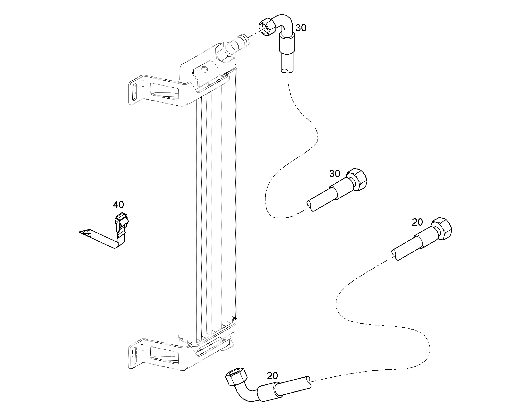 ШЛАНГ 12X1600 10001159 LIEBHERR