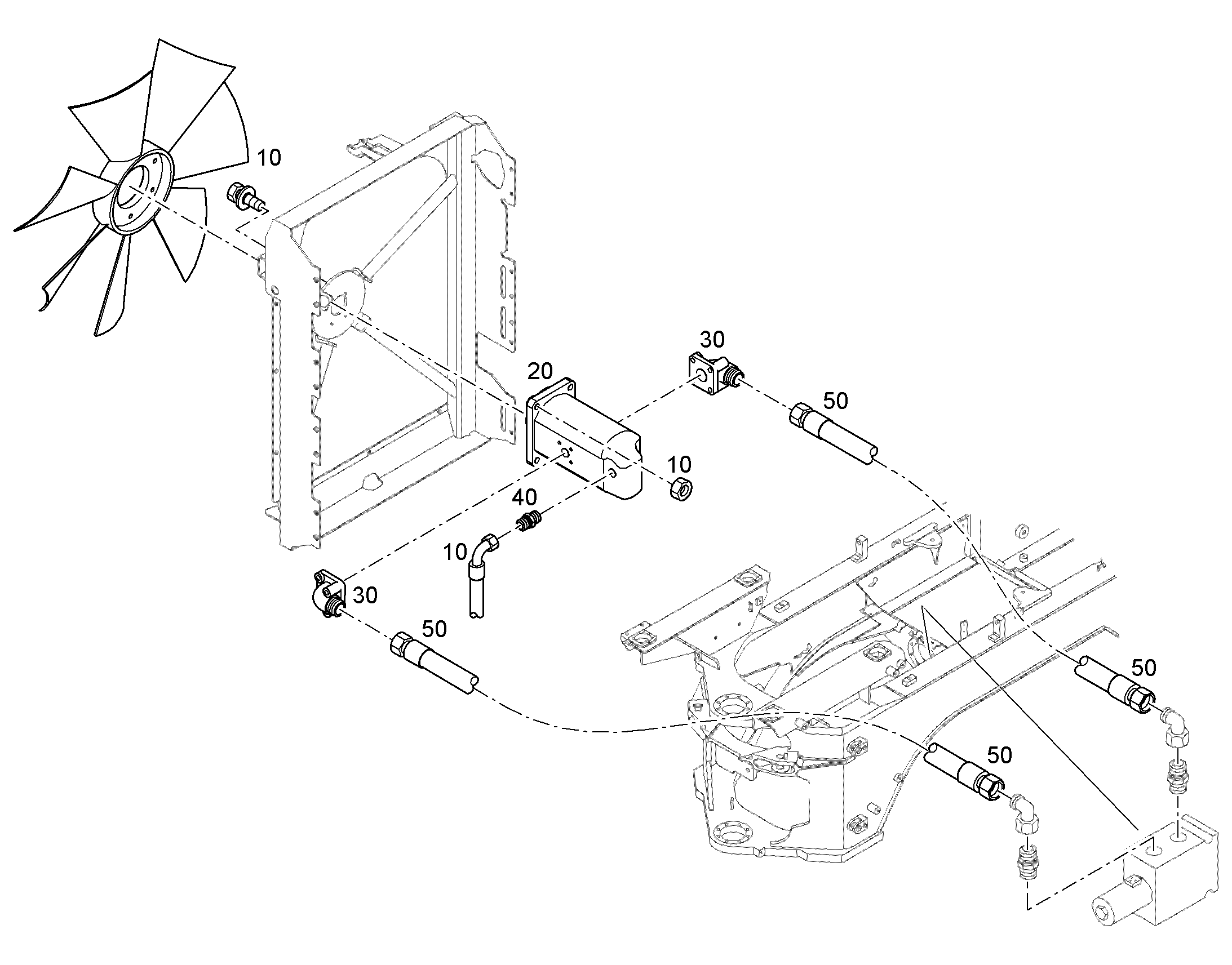 ШЛАНГ 12X1900 10002497 LIEBHERR