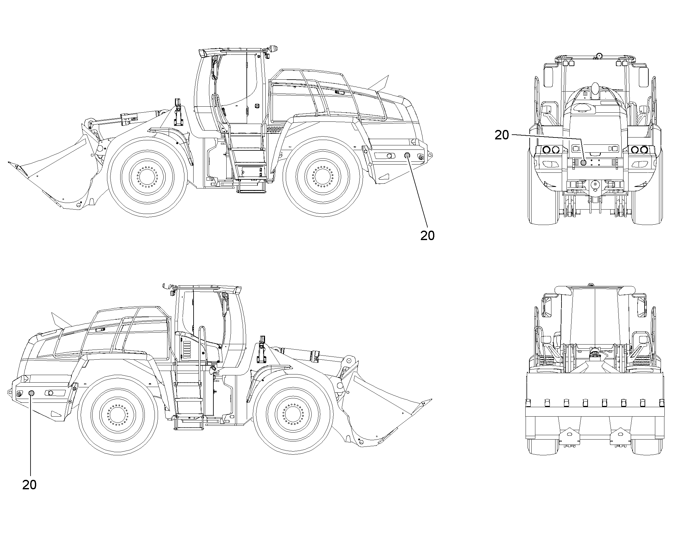 НАКЛЕЙКА Ø200mm 11692410 LIEBHERR