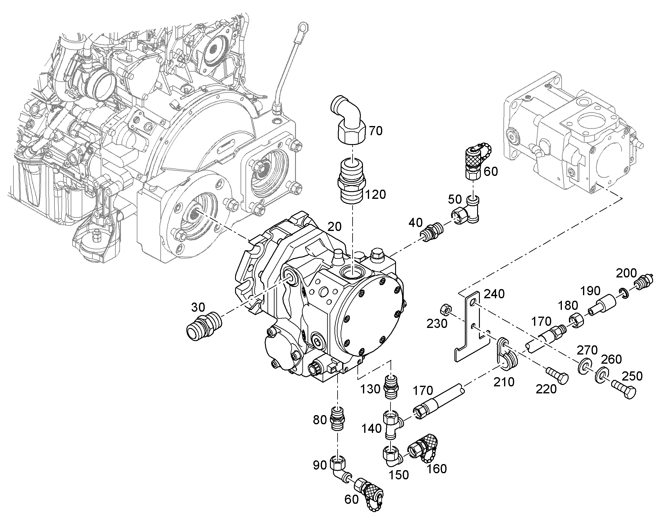 СОЕДИНЕНИЕ РЕЗЬБОВОЕ GEO 35L M42X2 7373637 LIEBHERR