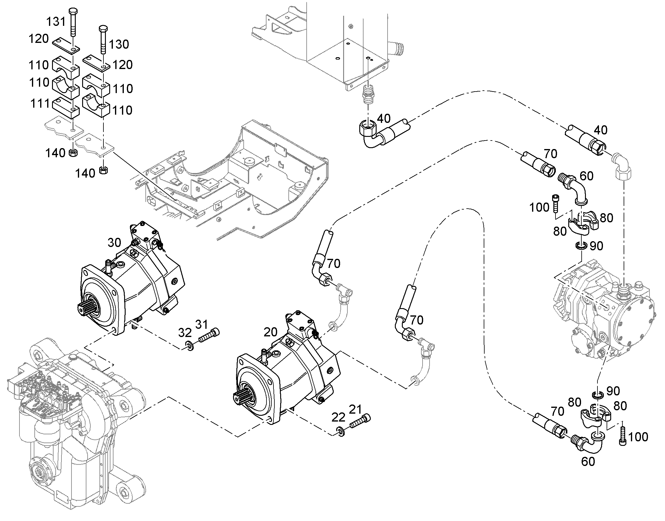 ШЛАНГ 32X800 11005408 LIEBHERR
